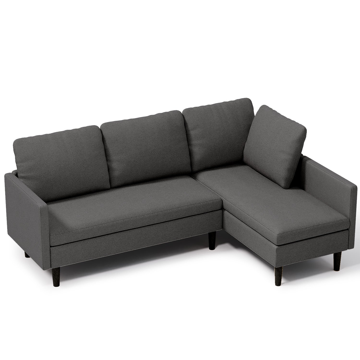 bealife-ar104-ecksofa-l-form-dunkelgrau-201-cm-mit-liegefl-che image 1