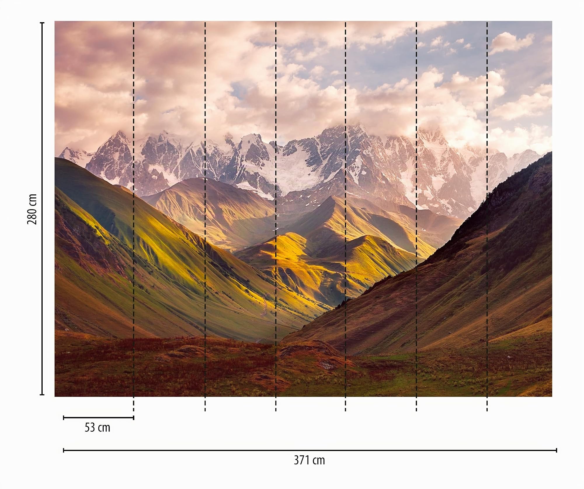 a-s-cr-ation-the-wall-fototapete-berge-gr-n-371x280cm image 5