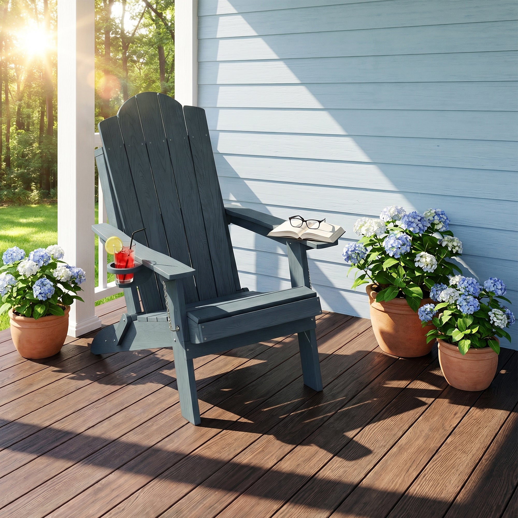 homall-patio-adirondack-chair-gartenstuhl-blau-klappbar image 6
