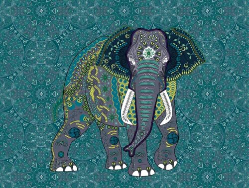 a-s-cr-ation-fototapeten-the-wall-382621-fototapete-elefant-blau image 6