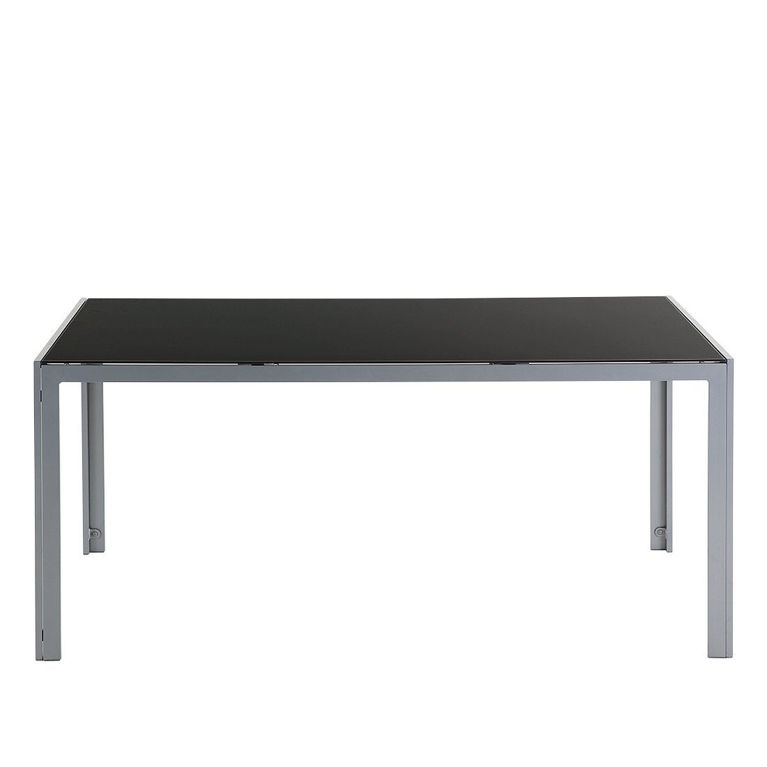 beliani-catania-gartenset-160-cm-6-st-hle-schwarz-glas image 6