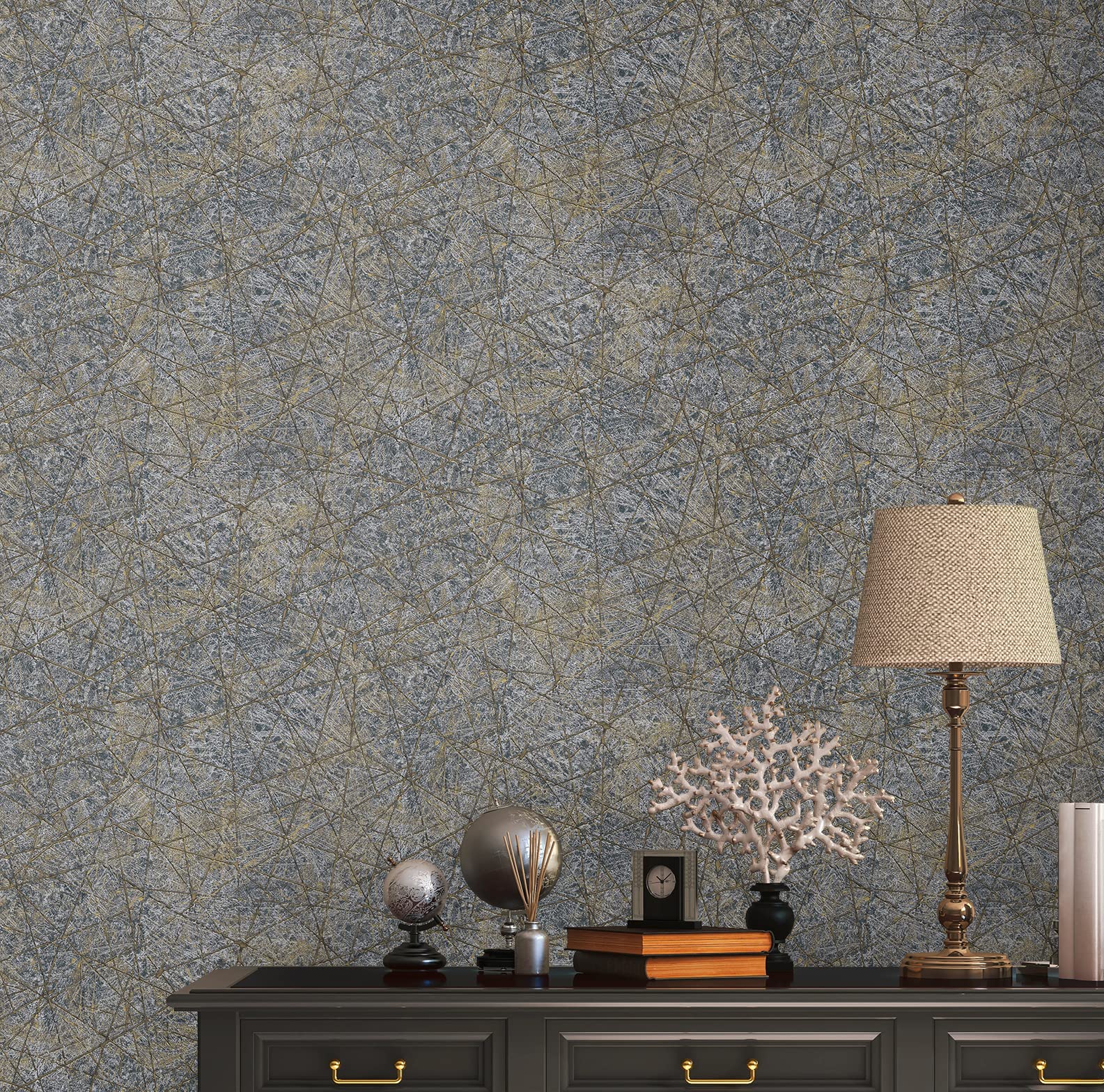 livingwalls-dubai-vliestapete-orientalisch-schwarz-gold-10-05m image 3