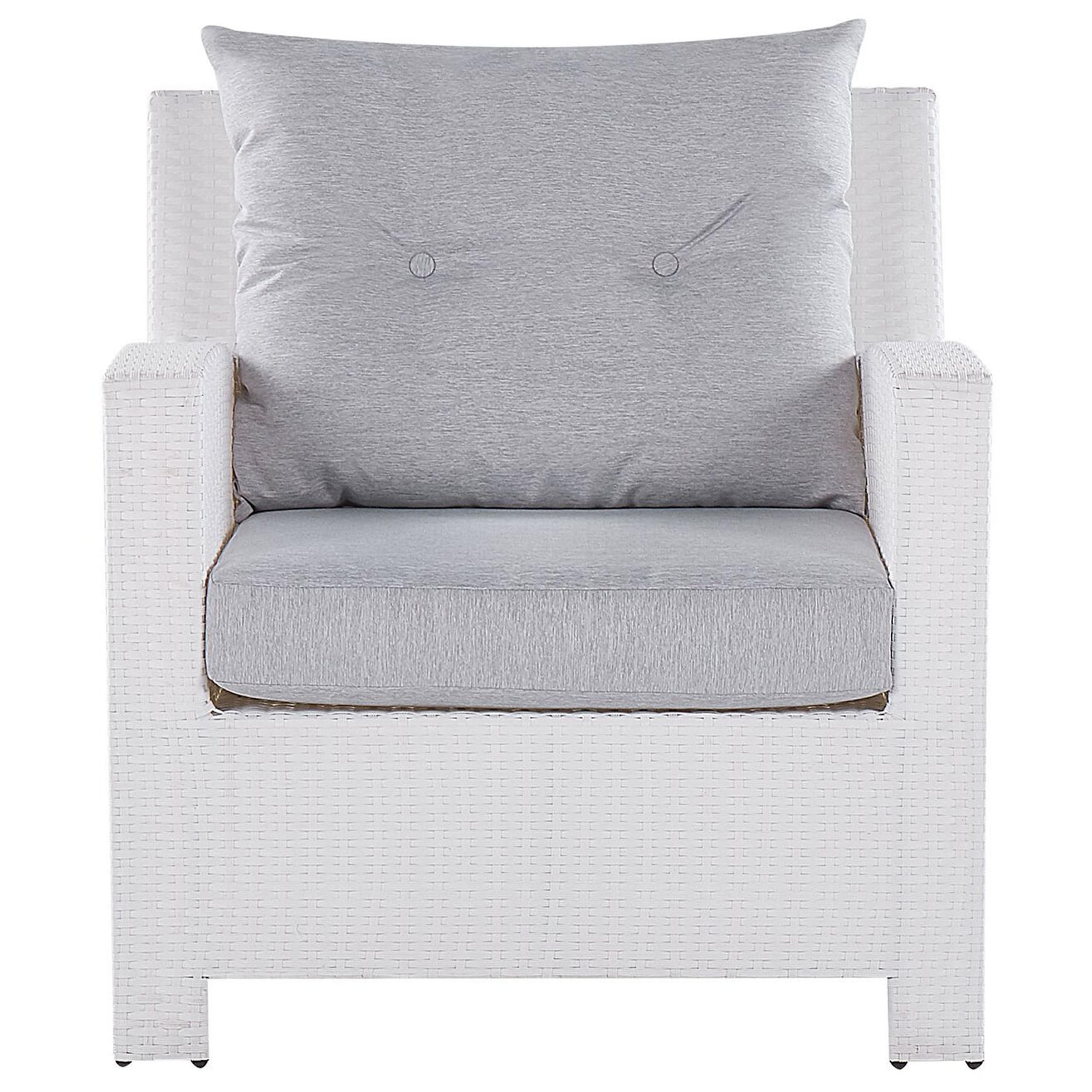 beliani-san-marino-loungeset-rattan-wei-4-personen image 7