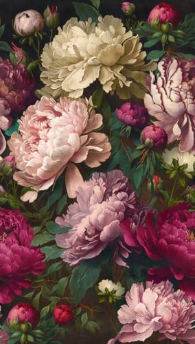 livingwalls-rosen-fototapete-rosa-pink-1-59x2-80m-vlies image 4