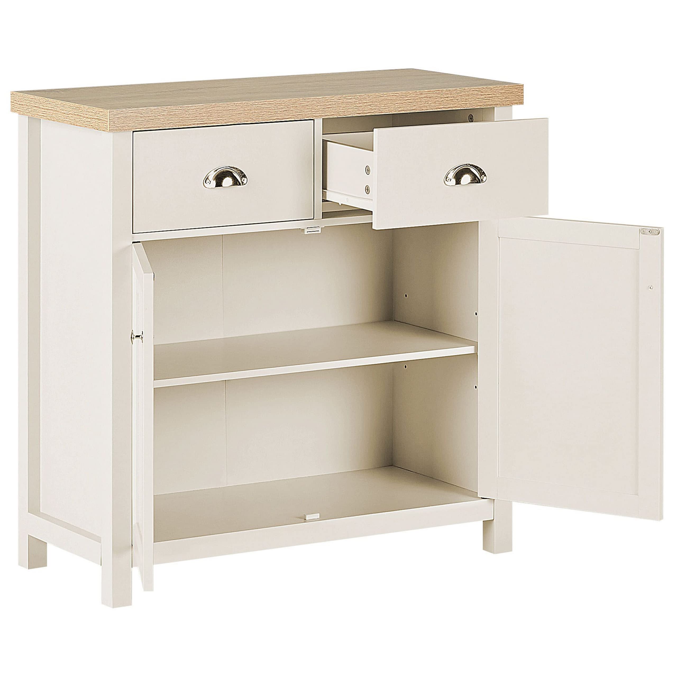 beliani-clio-kommode-beige-heller-holzton-mdf-schubladen-f-cher image 7