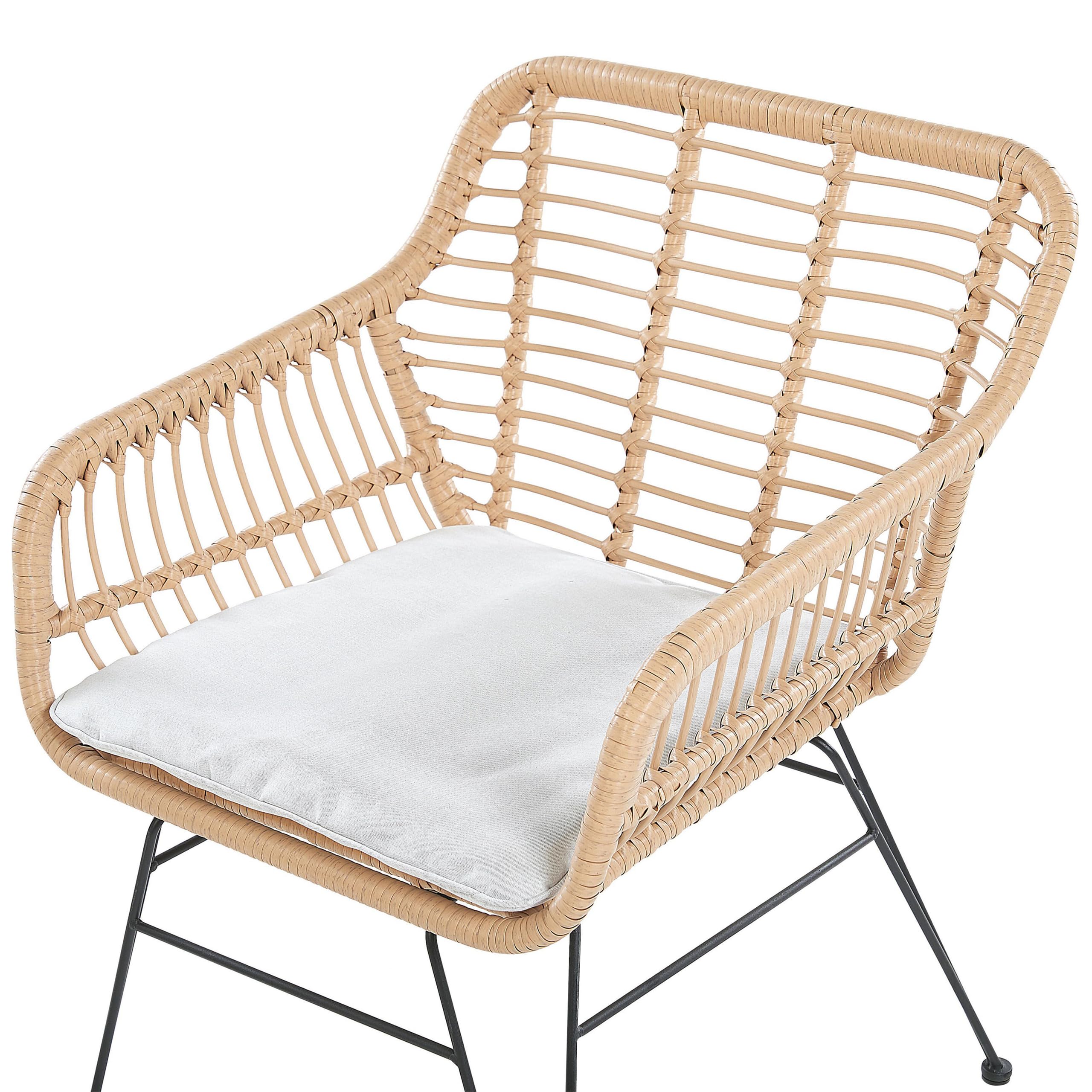 beliani-trestina-balkonset-rattan-3tlg-hellgrau-tisch image 7