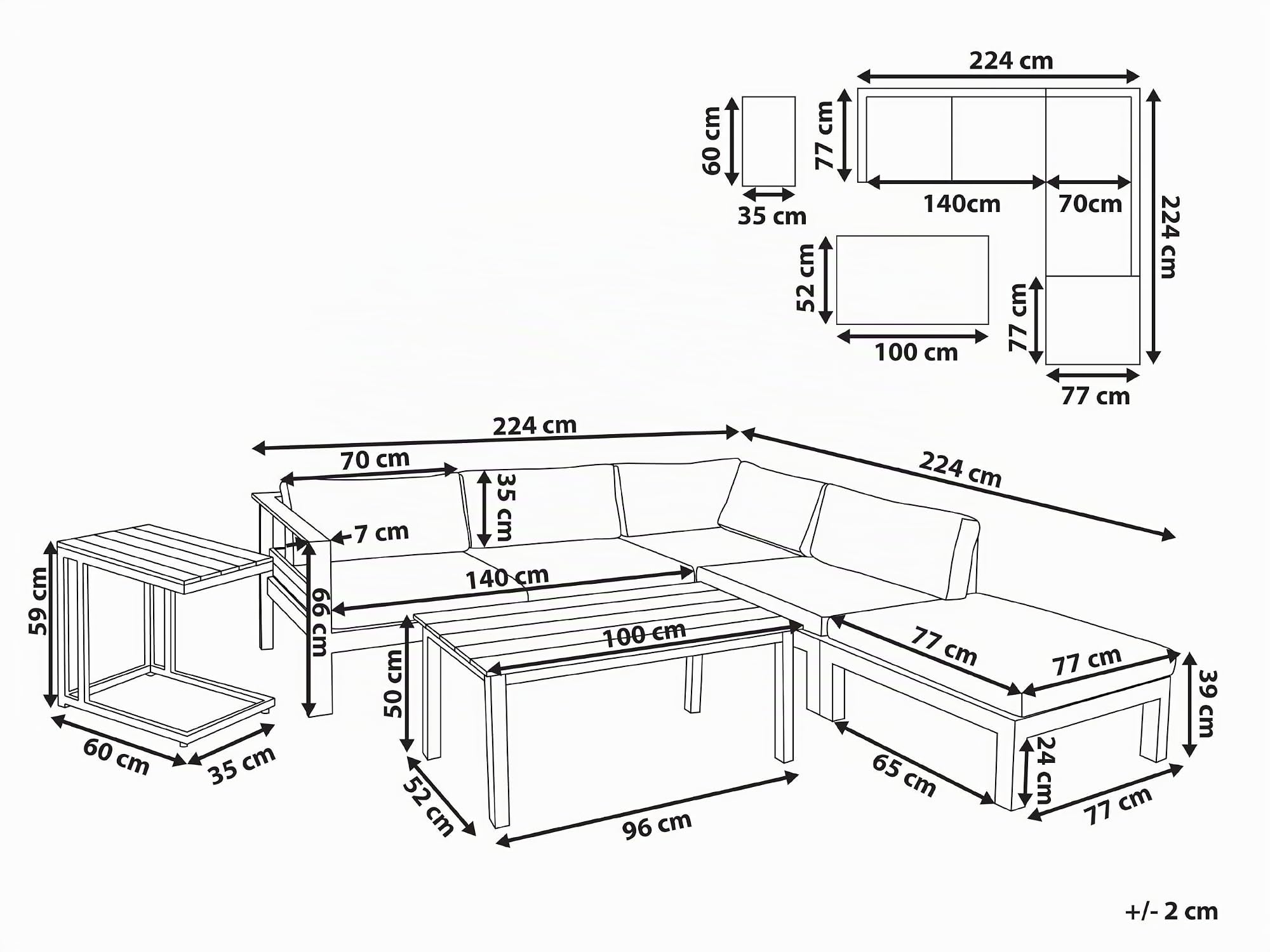 beliani-messina-lounge-set-wei-mintgr-n-5-sitzer-kunstholz image 3