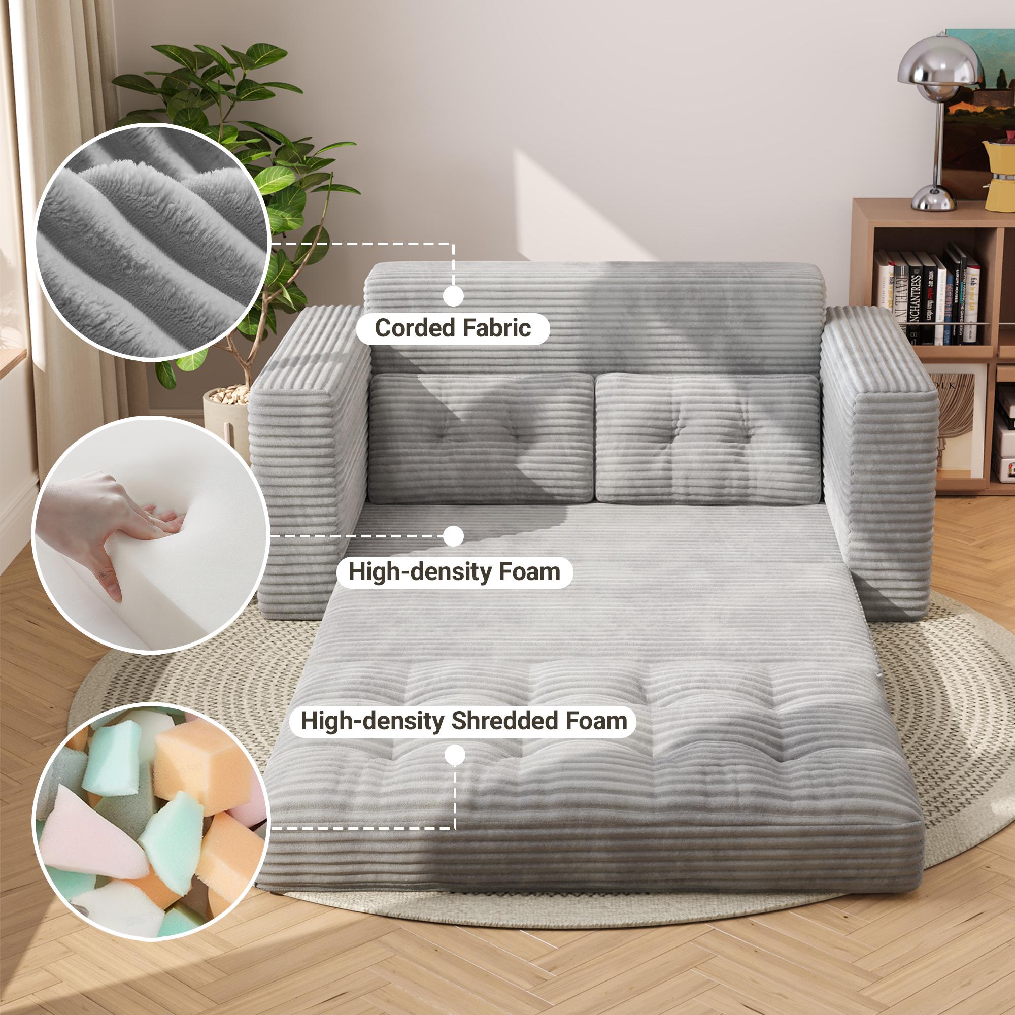 bealife-sofas-ar39-schlafsofa-cord-grau-150cm-schlaffunktion-bett image 5