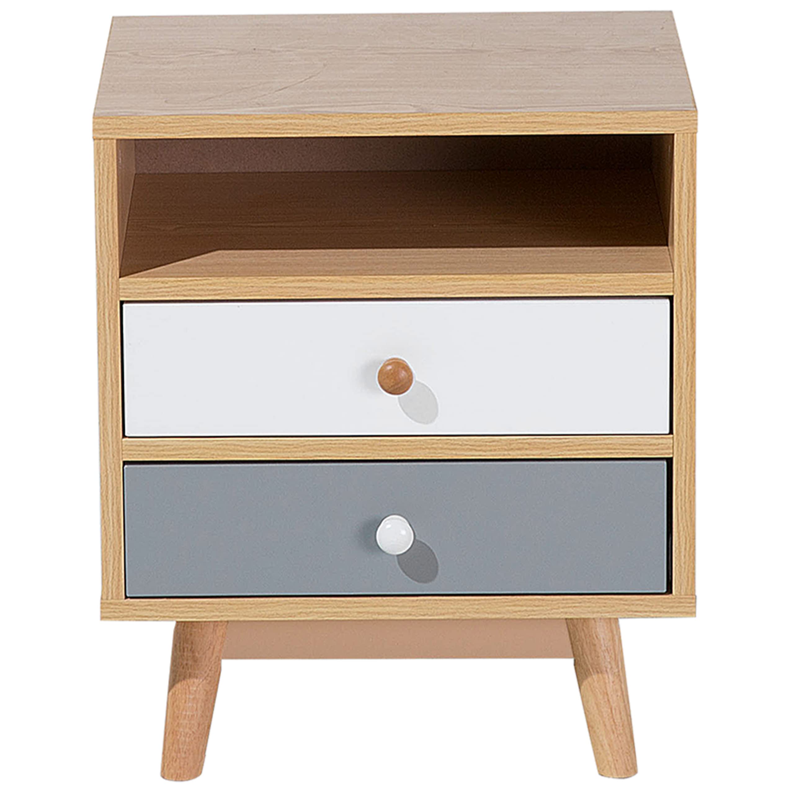 beliani-fargo-nachttisch-2-schubladen-holz-wei-grau image 4