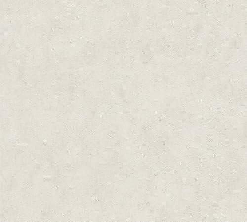 a-s-cr-ation-livingwalls-putzoptik-vliestapete-creme-wei-metallic image 8