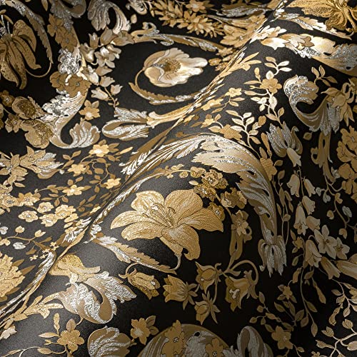 a-s-cr-ation-versace-387065-vliestapete-barock-gold-schwarz image 4