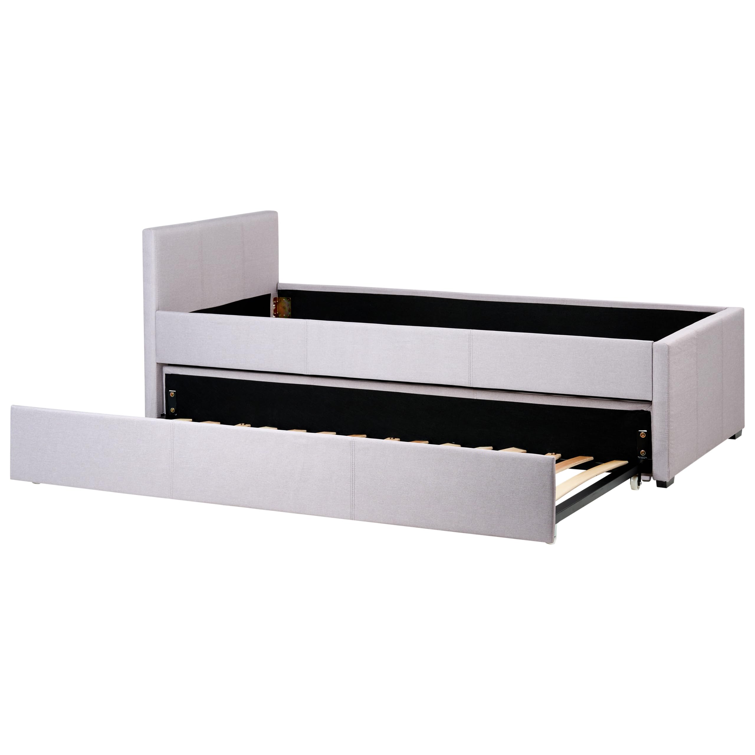 beliani-marmande-tagesbett-grau-90x200-ausziehbar image 5
