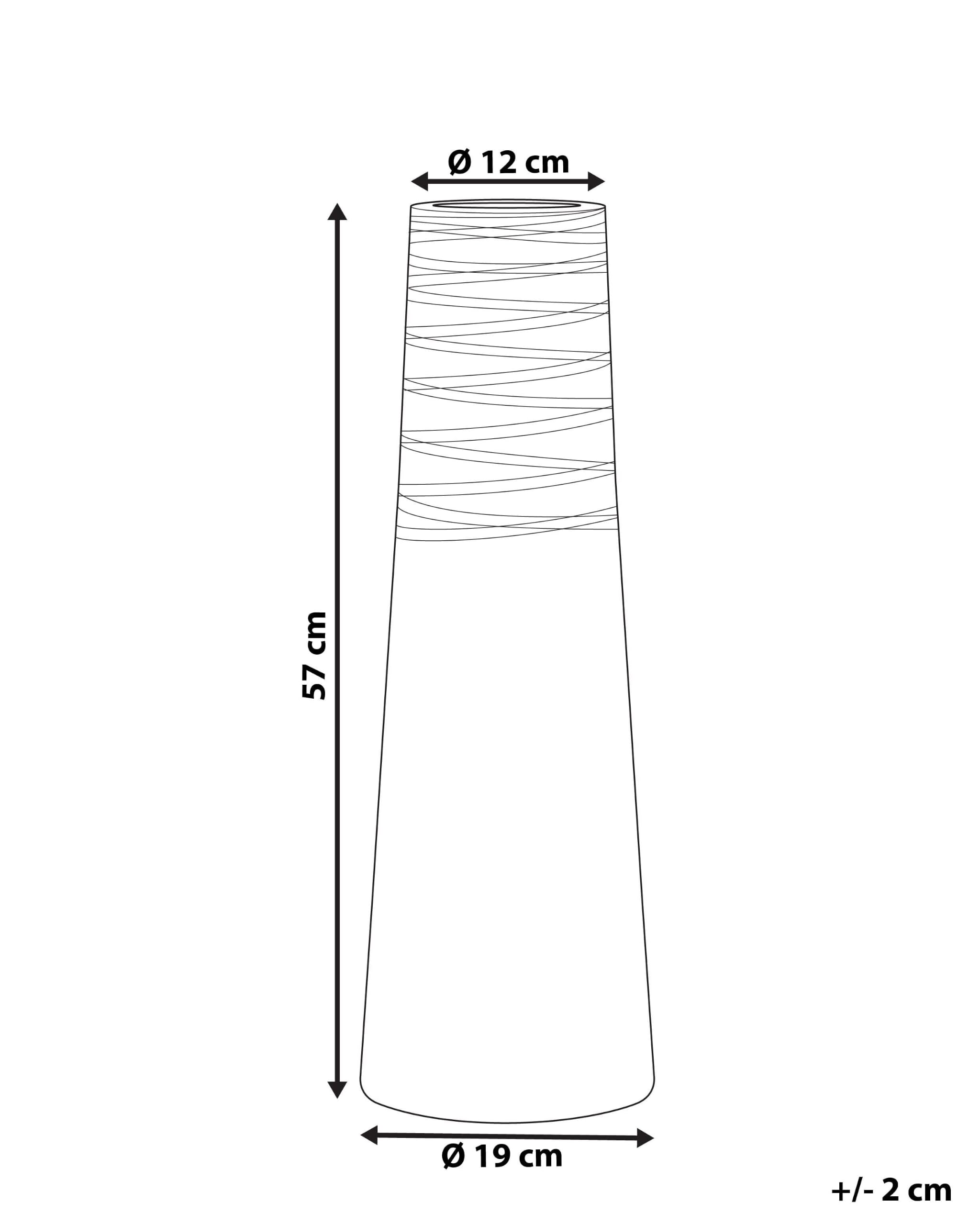 beliani-tarragona-dekovase-terrakotta-wei-grau-57-cm-gl-nzend image 3
