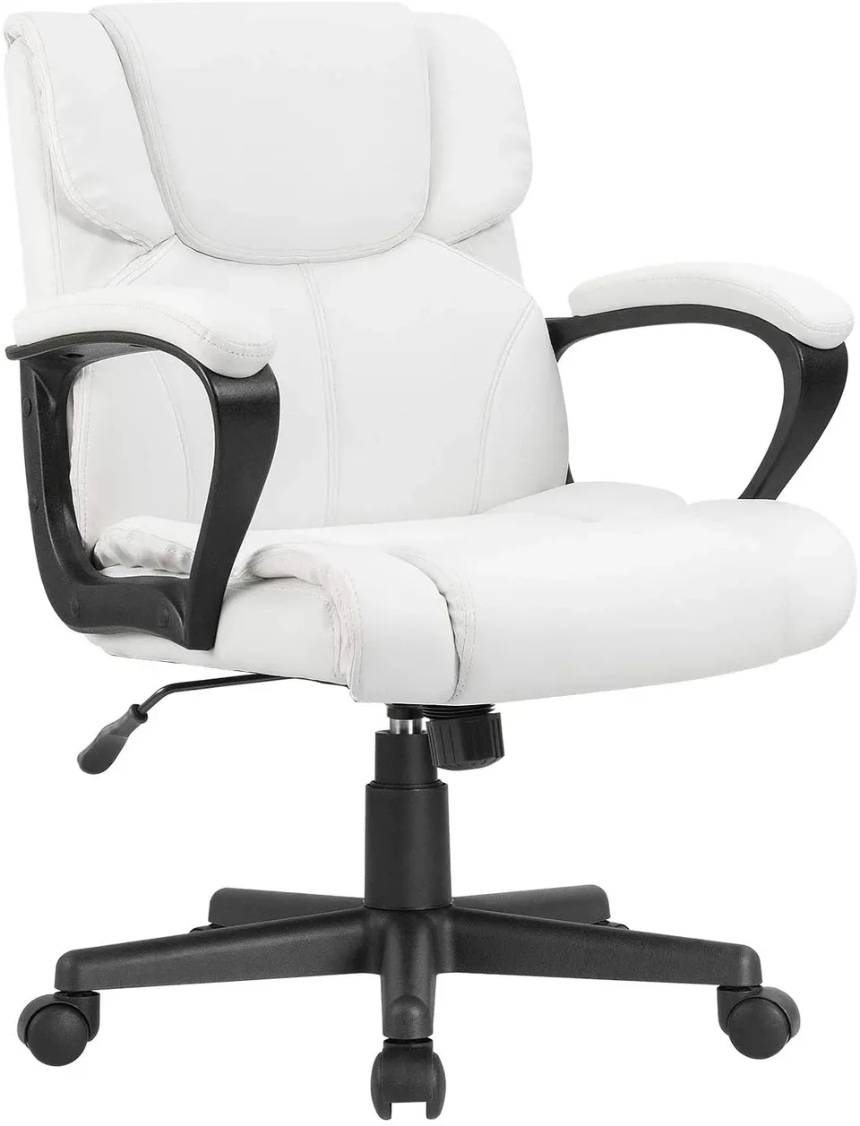 homall-office-leather-chair-b-rostuhl-schwarz-2 image 1
