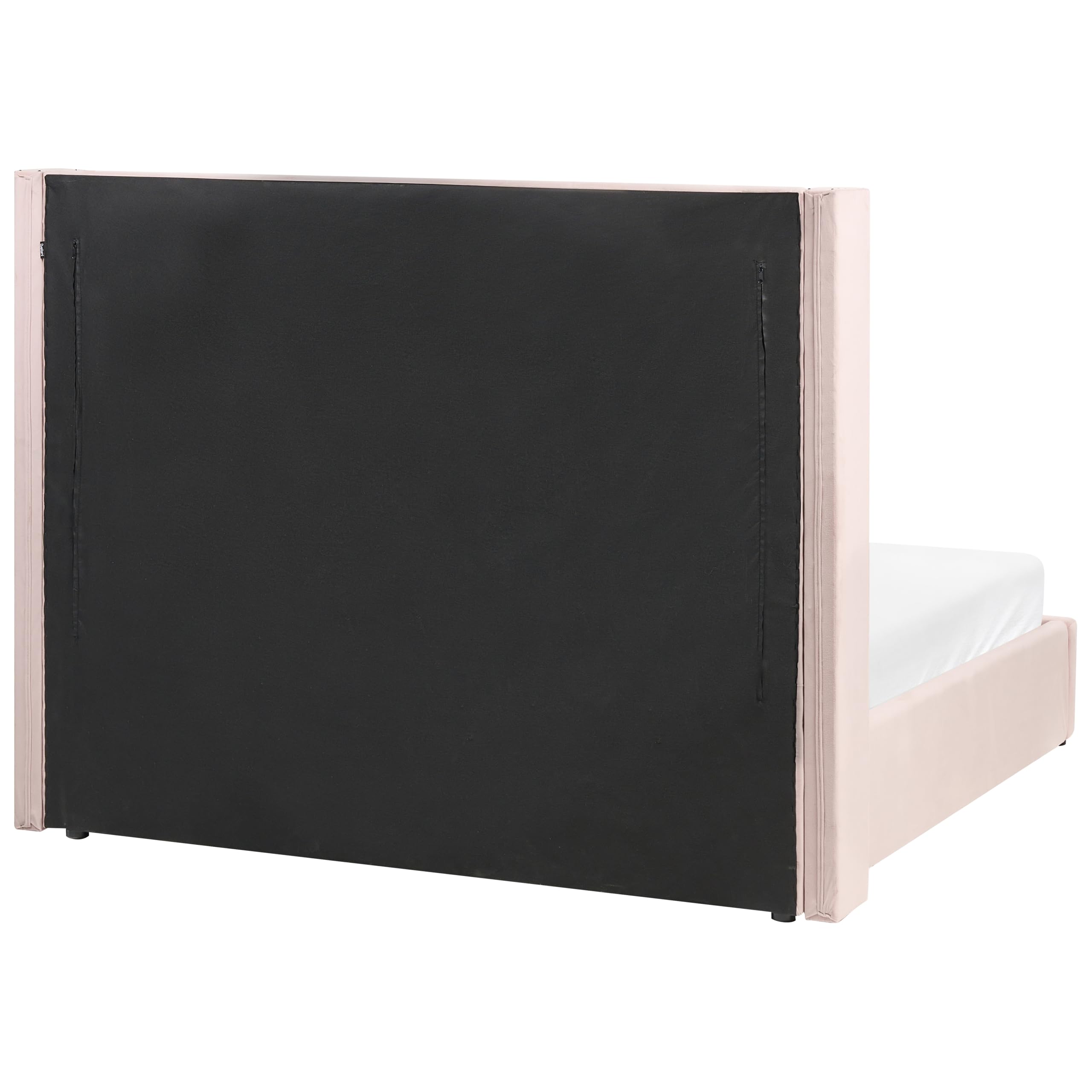 beliani-lubbon-polsterbett-samt-rosa-160x200-bettkasten image 7