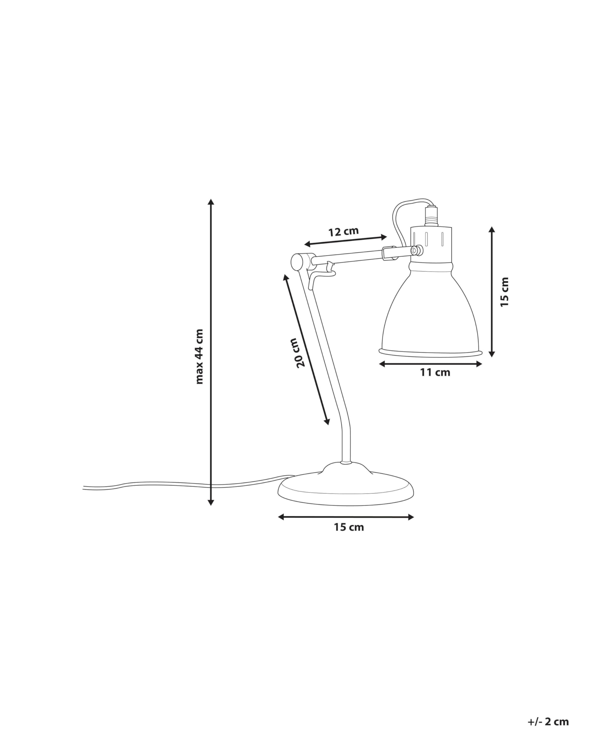 beliani-monsan-tischlampe-44-cm-messing-stahl-wei image 3
