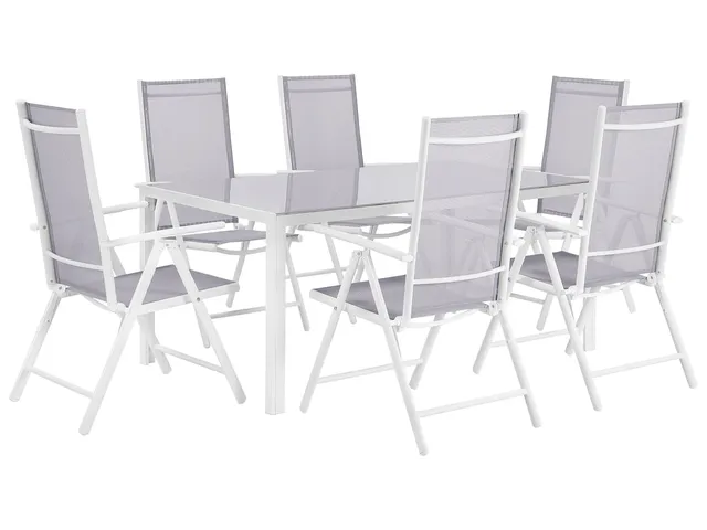 beliani-prato-gartenm-bel-set-grau-tisch-6-st-hle image 1