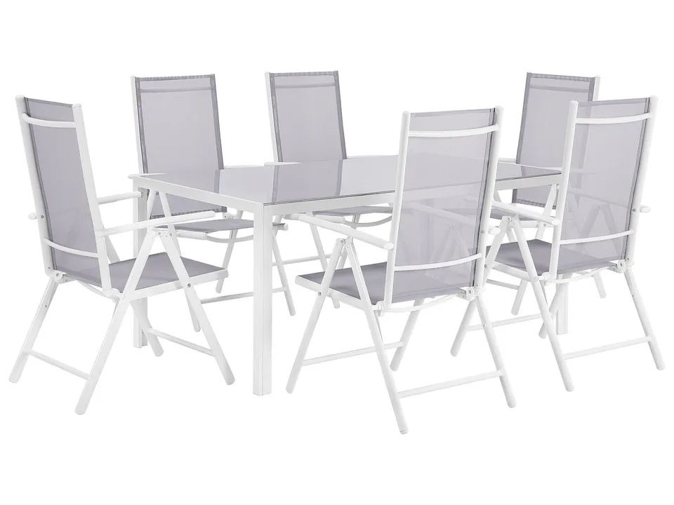 beliani-prato-gartenm-bel-set-grau-tisch-6-st-hle image 1