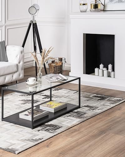 beliani-arsuz-teppich-140-x-200-cm-grau-leder image 7