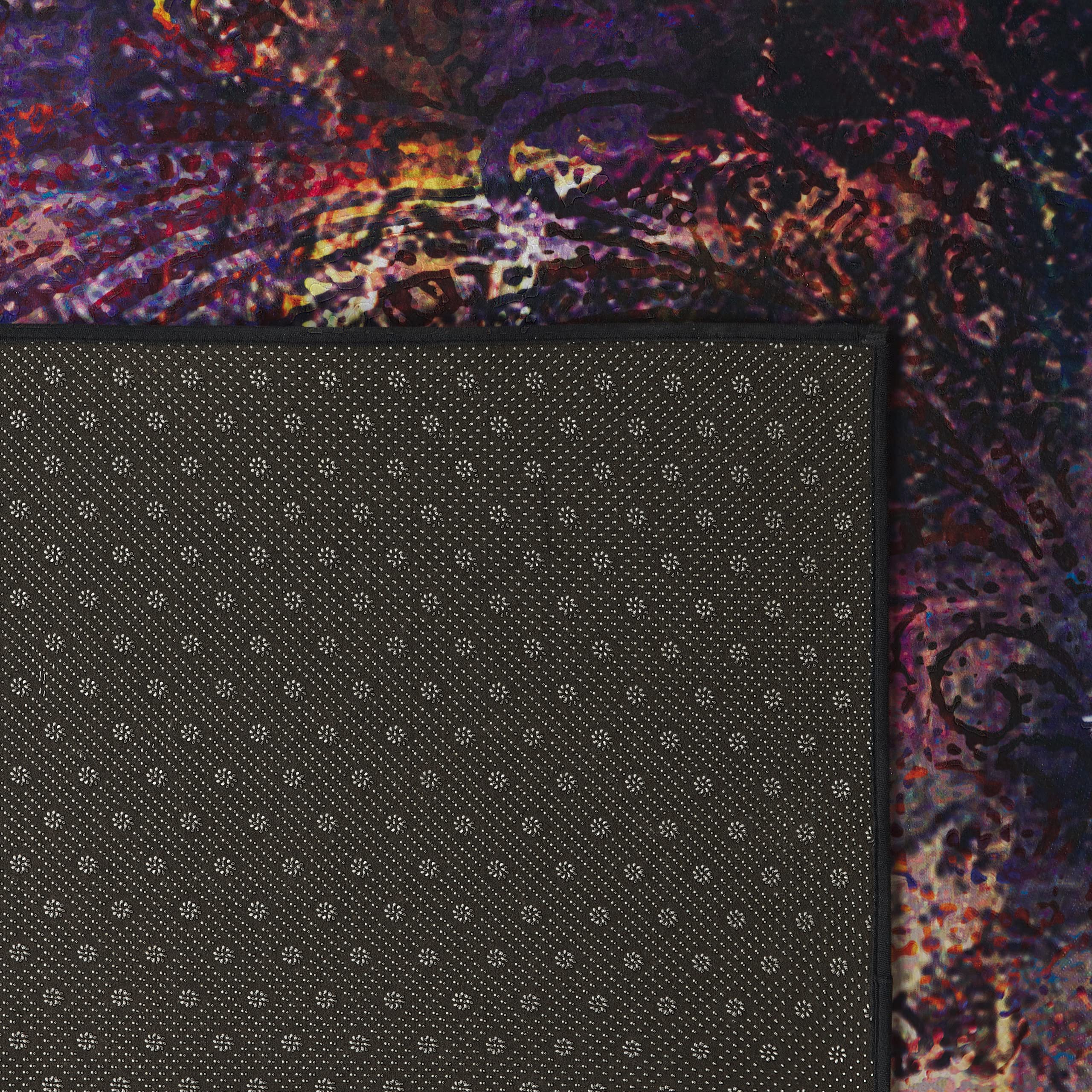 beliani-mardin-teppich-140x200-bunt-kurzflor-abstrakt image 6