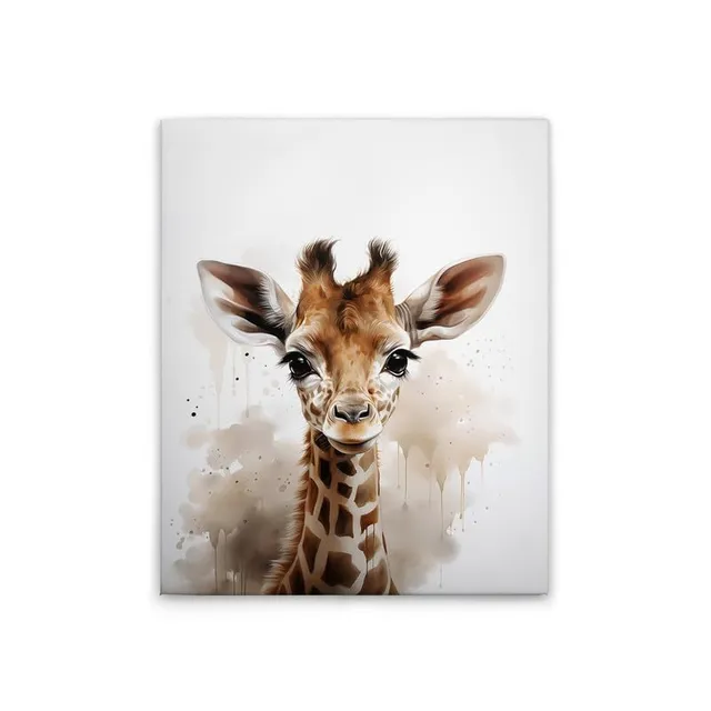 a-s-cr-ation-leinwandbilder-dd132983-leinwandbild-baby-giraffe-40x50 image 1