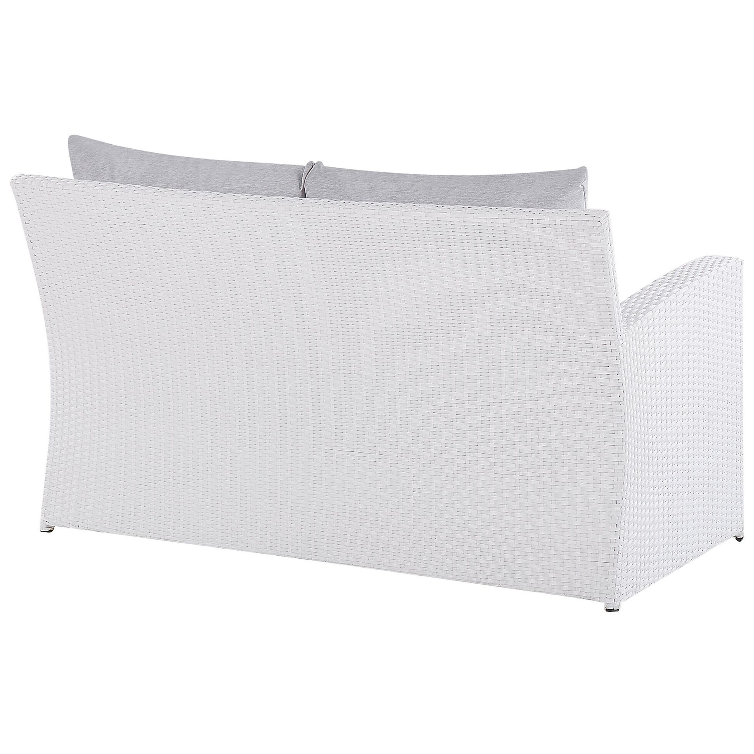 beliani-san-marino-loungeset-rattan-wei-4-personen image 6