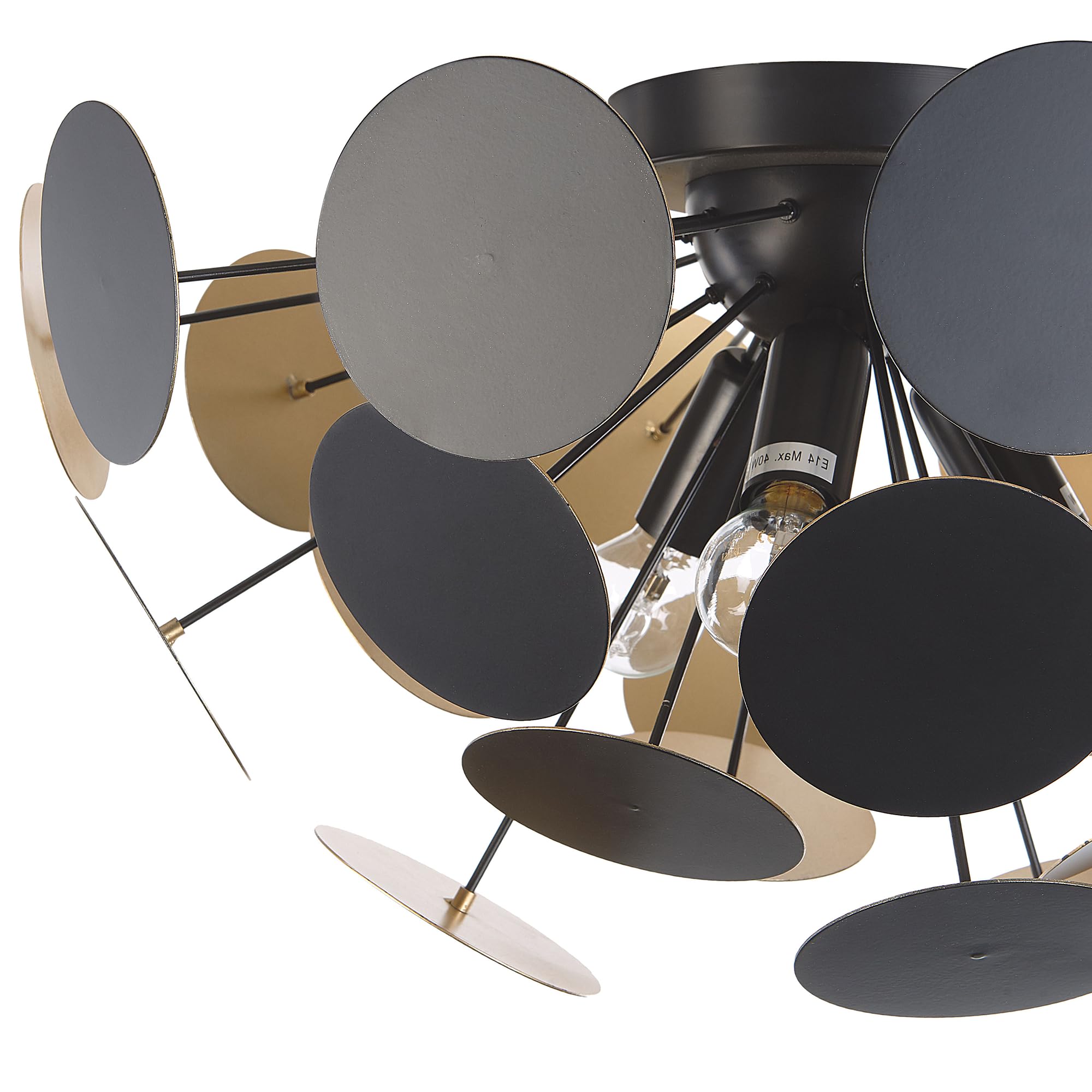 beliani-maritsa-deckenleuchte-schwarz-gold-metall image 4