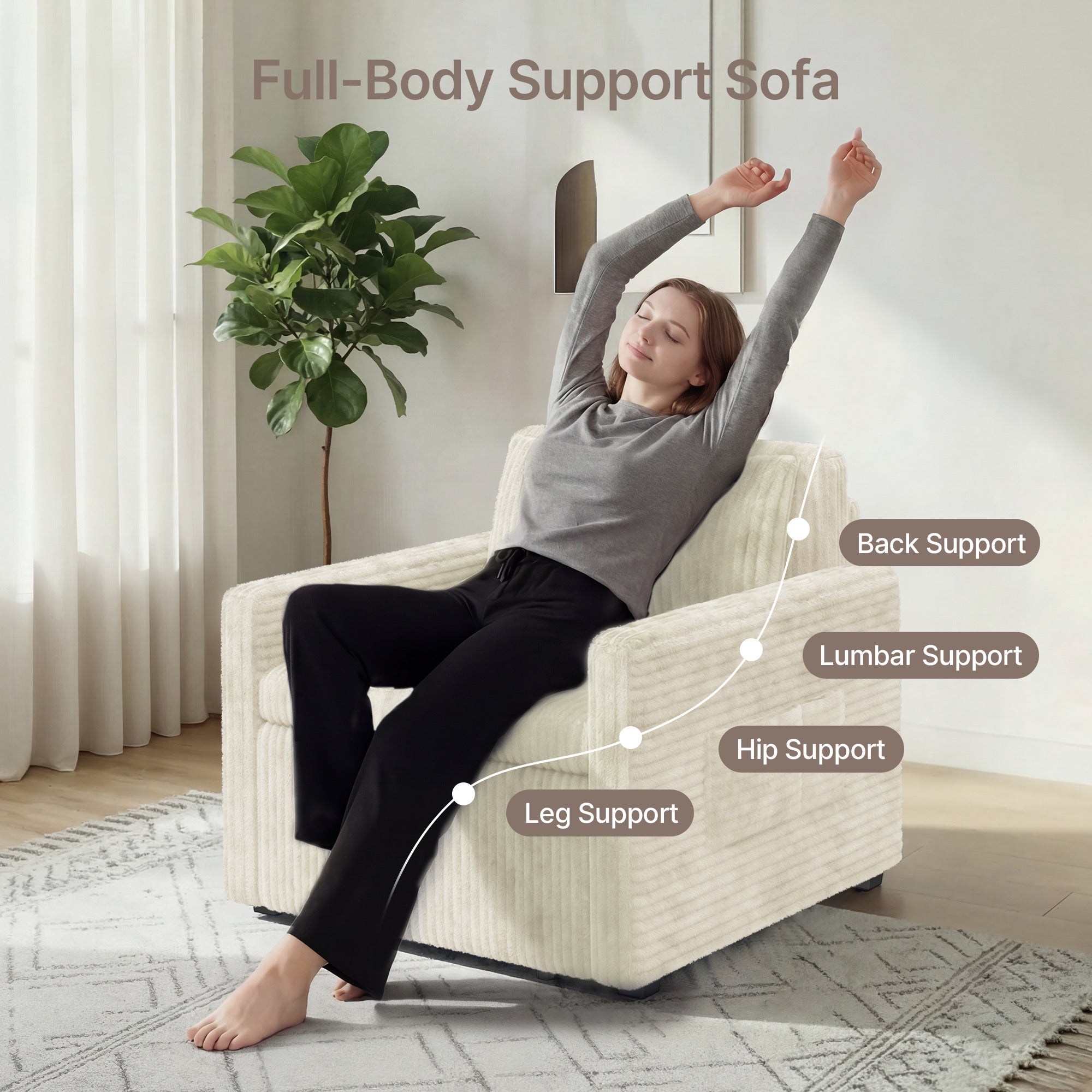 bealife-ar14-schlafsofa-cord-wei-3-in-1-f-r-1-person image 5