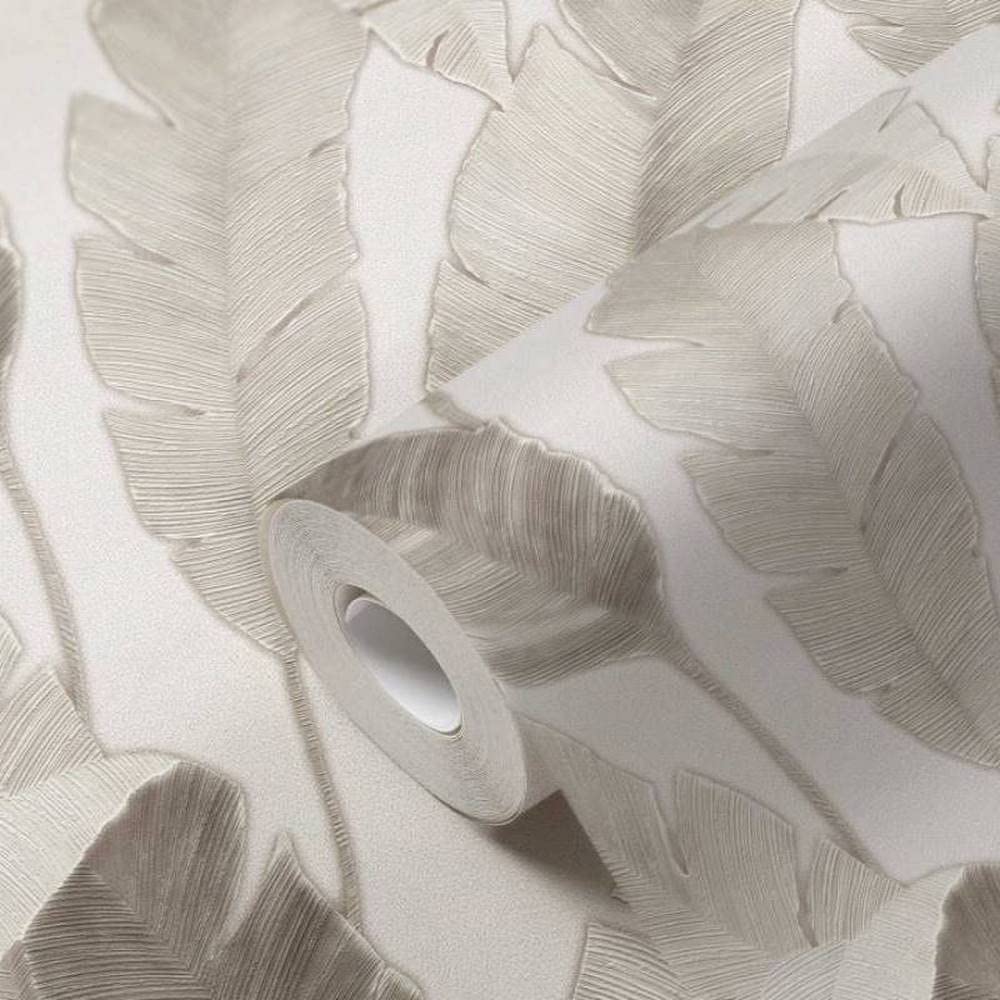 livingwalls-travel-styles-vliestapete-wei-beige-botanik-10-05m image 2