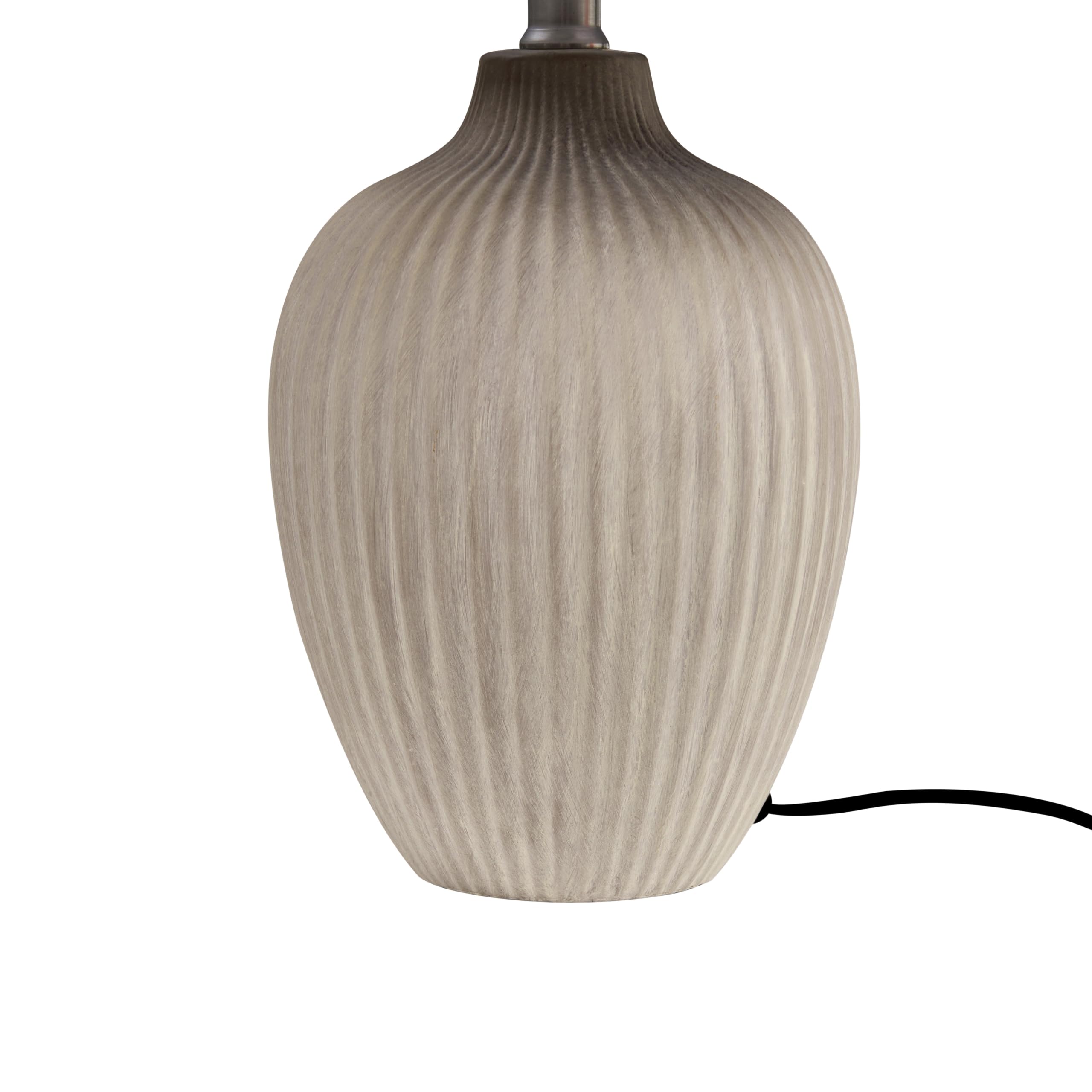 beliani-fergus-tischlampe-braun-leinen-keramik-52-cm image 6