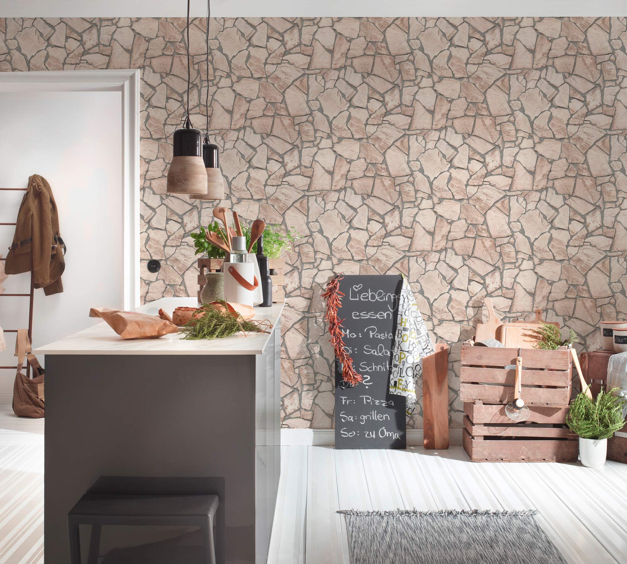 a-s-cr-ation-wood-n-stone-927323-vliestapete-beige-braun image 7