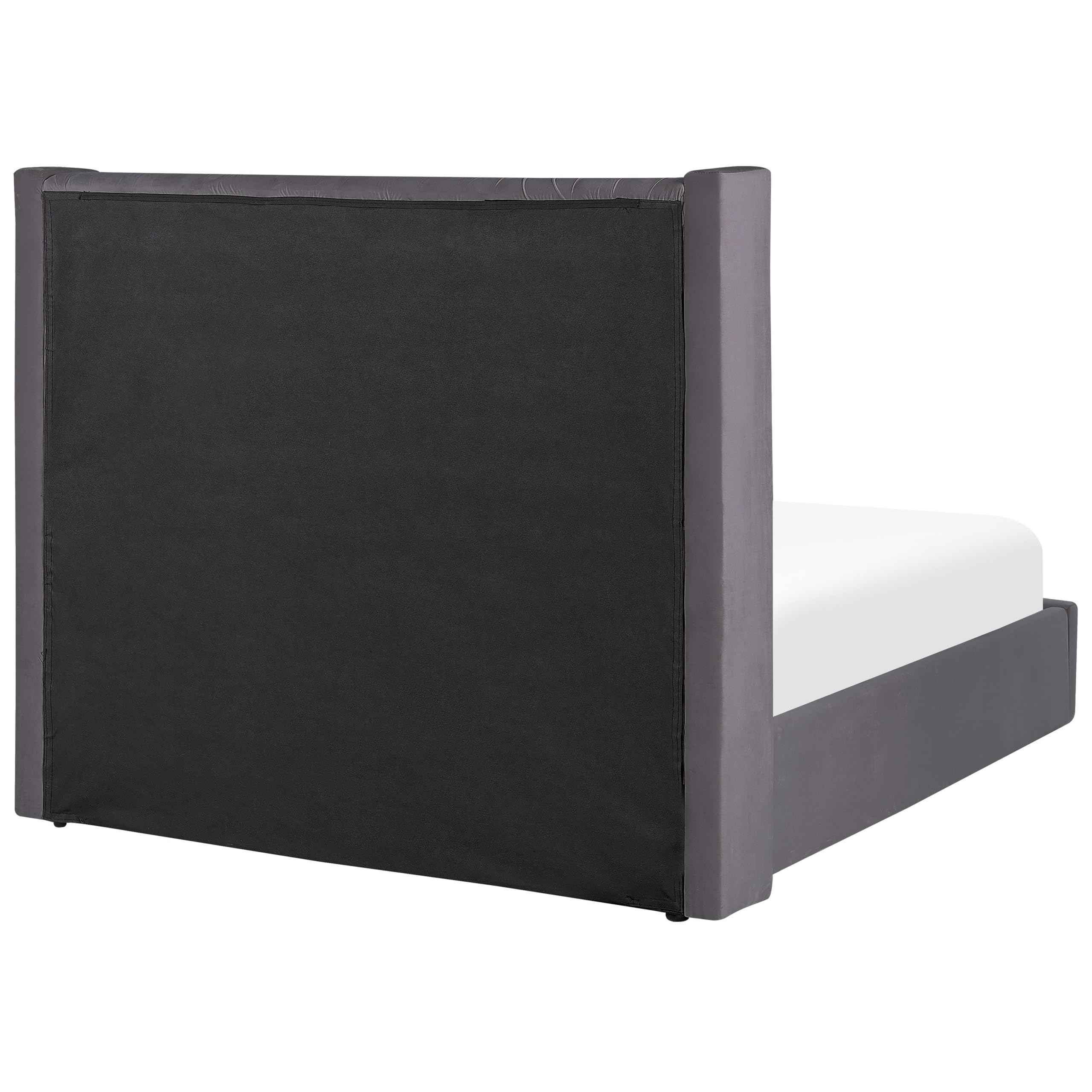 beliani-lubbon-polsterbett-140x200-grau-samt-mit-bettkasten image 7