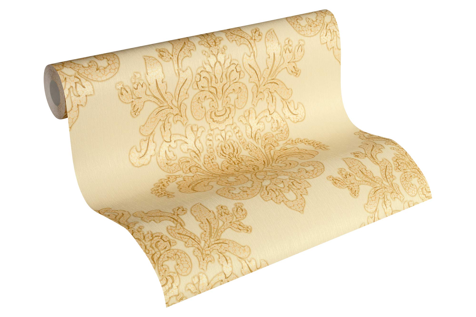 a-s-cr-ation-hermitage-10-34143-4-vliestapete-beige-metallic image 1