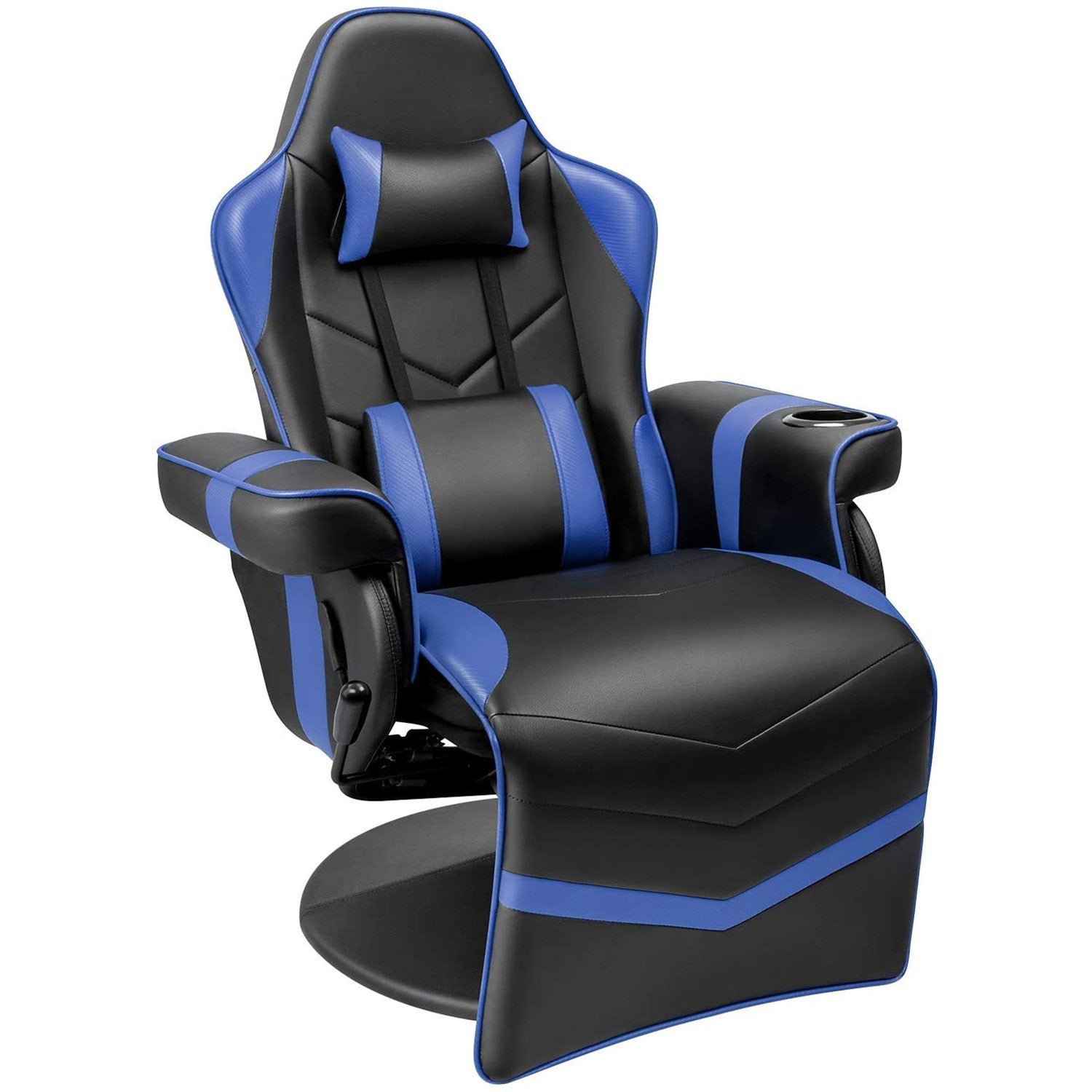 homall-gaming-recliner-sessel-schwarz-mit-fu-st-tze-pu-leder image 8