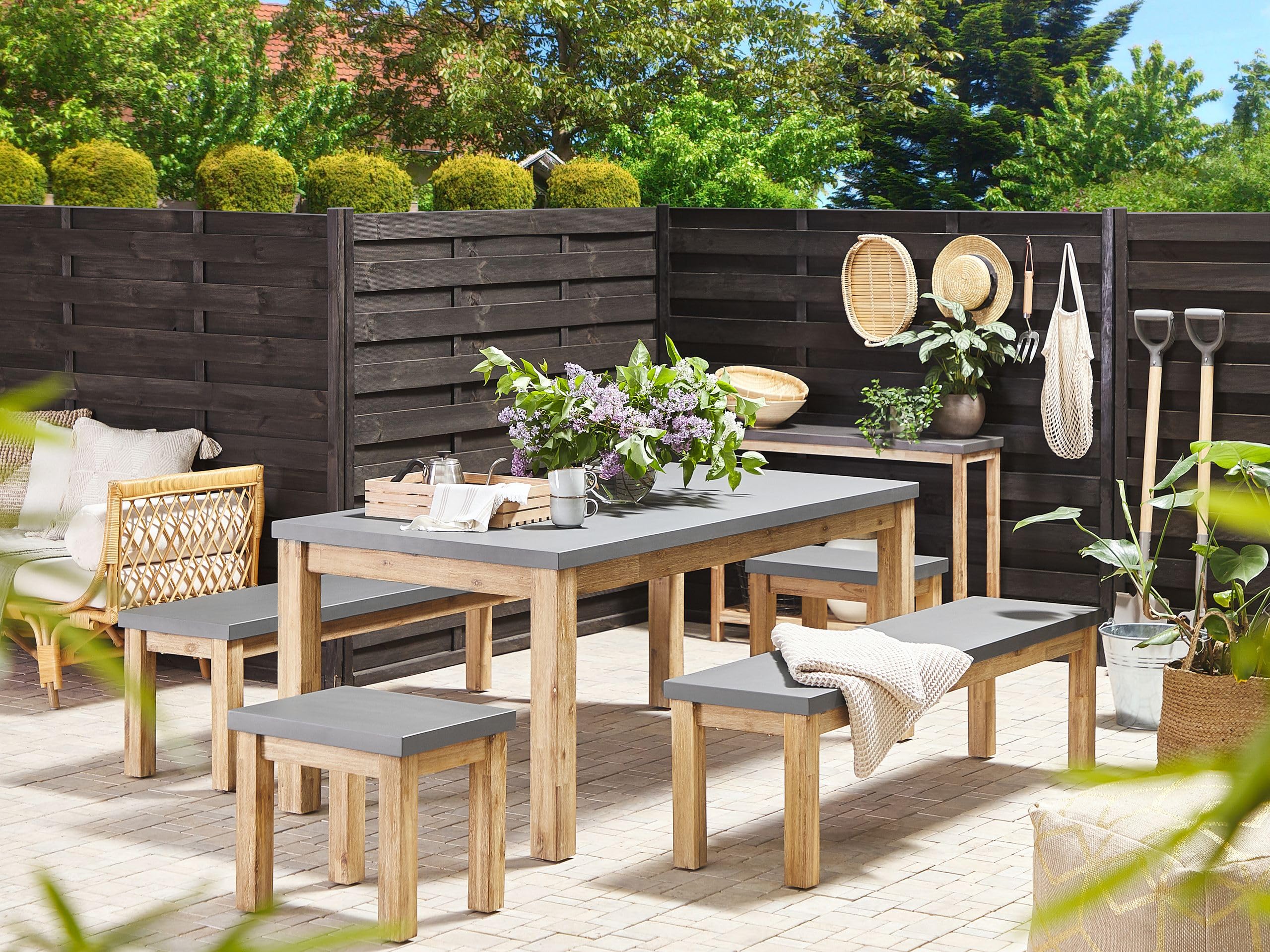 beliani-ostuni-gartenm-bel-set-faserzement-8-personen-grau image 2