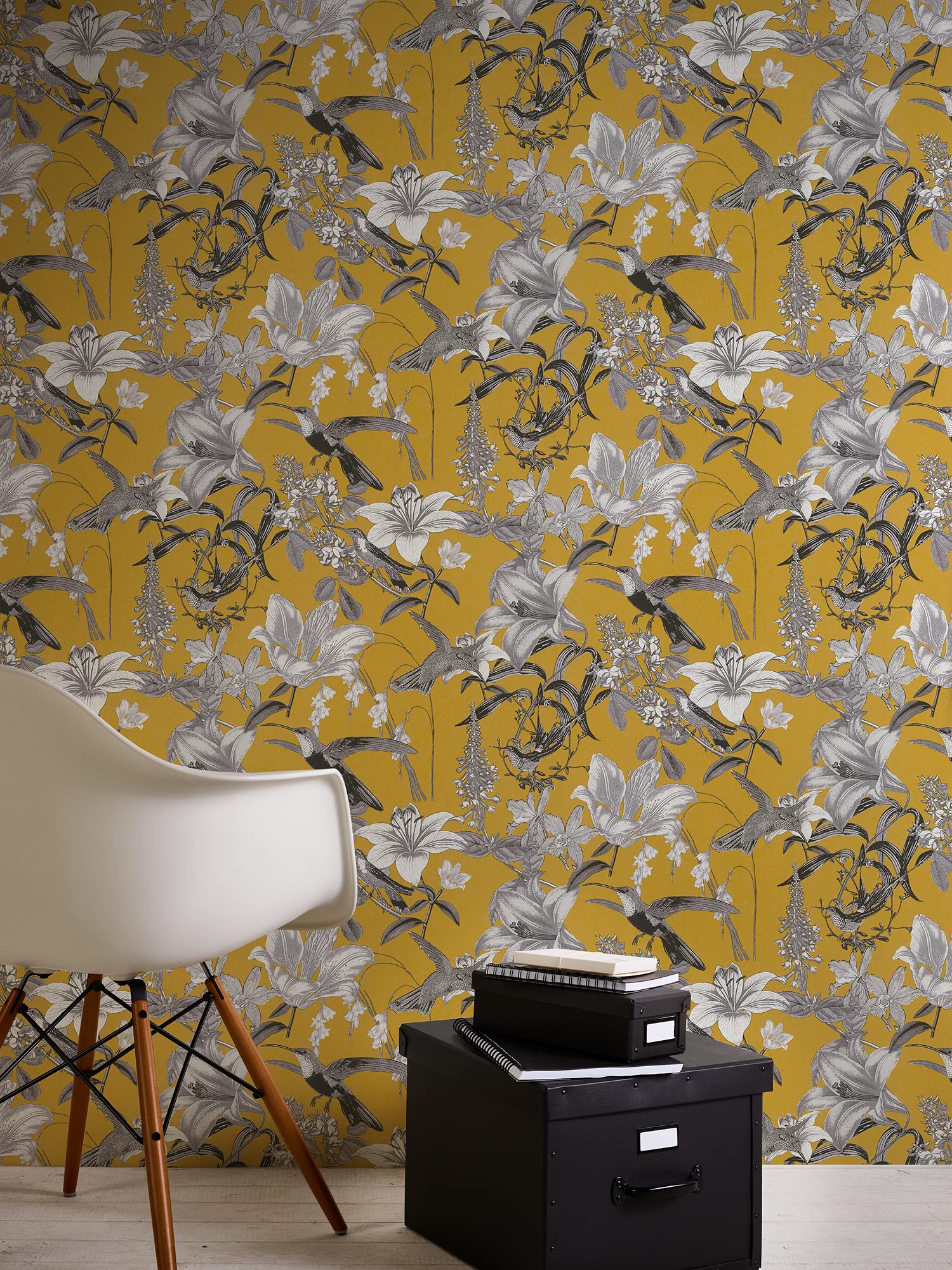 architects-paper-jungle-chic-37701-3-vliestapete-gelb image 5