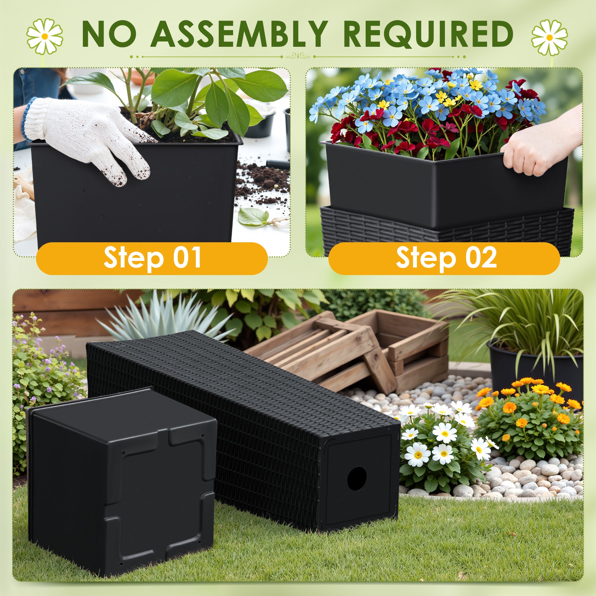homall-patio-furniture-blumentopf-2er-set-schwarz-l-rattan image 7