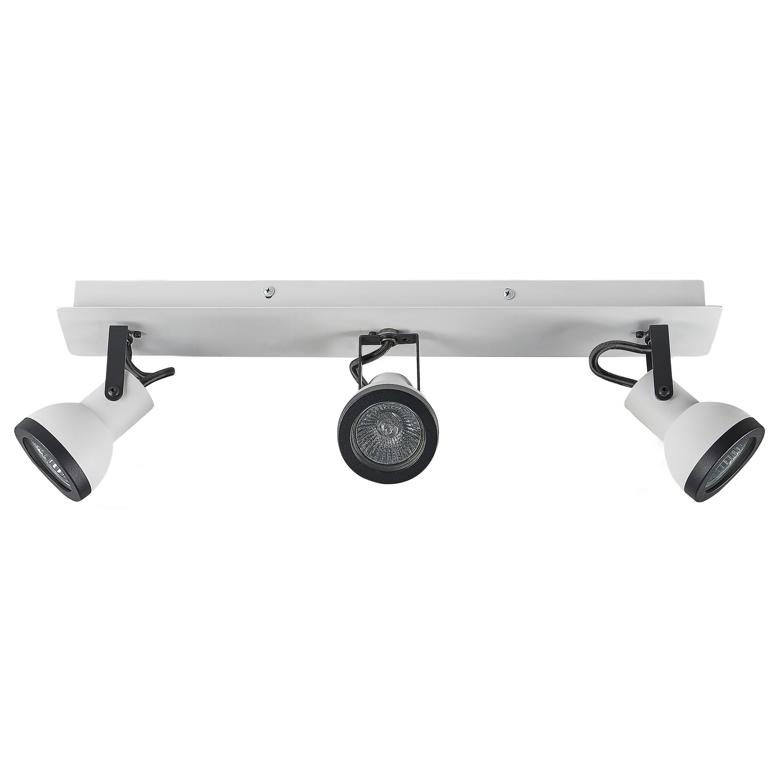 beliani-baro-deckenlampe-3-flammig-wei-schwarz-metall image 5
