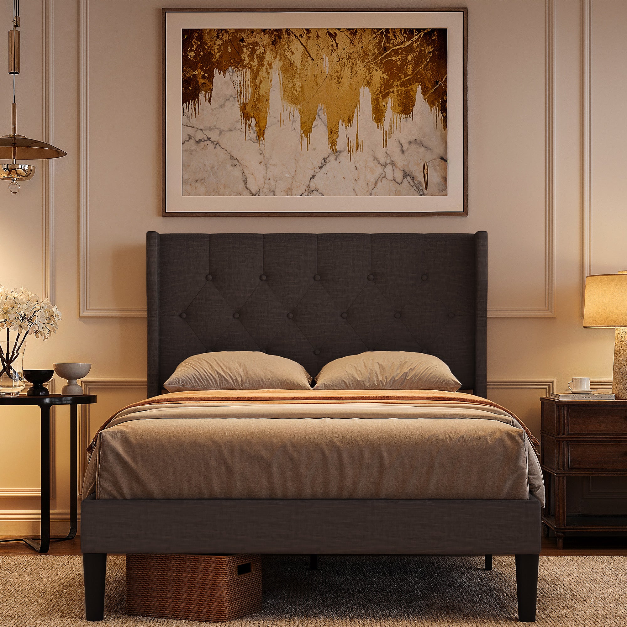 bealife-af15-einzelbett-120x200-dunkelgrau-polsterbett image 8