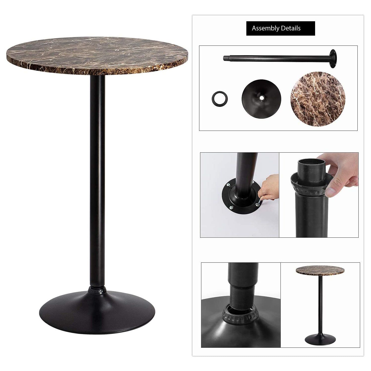 homall-bistrotisch-rund-barh-he-schwarz image 4