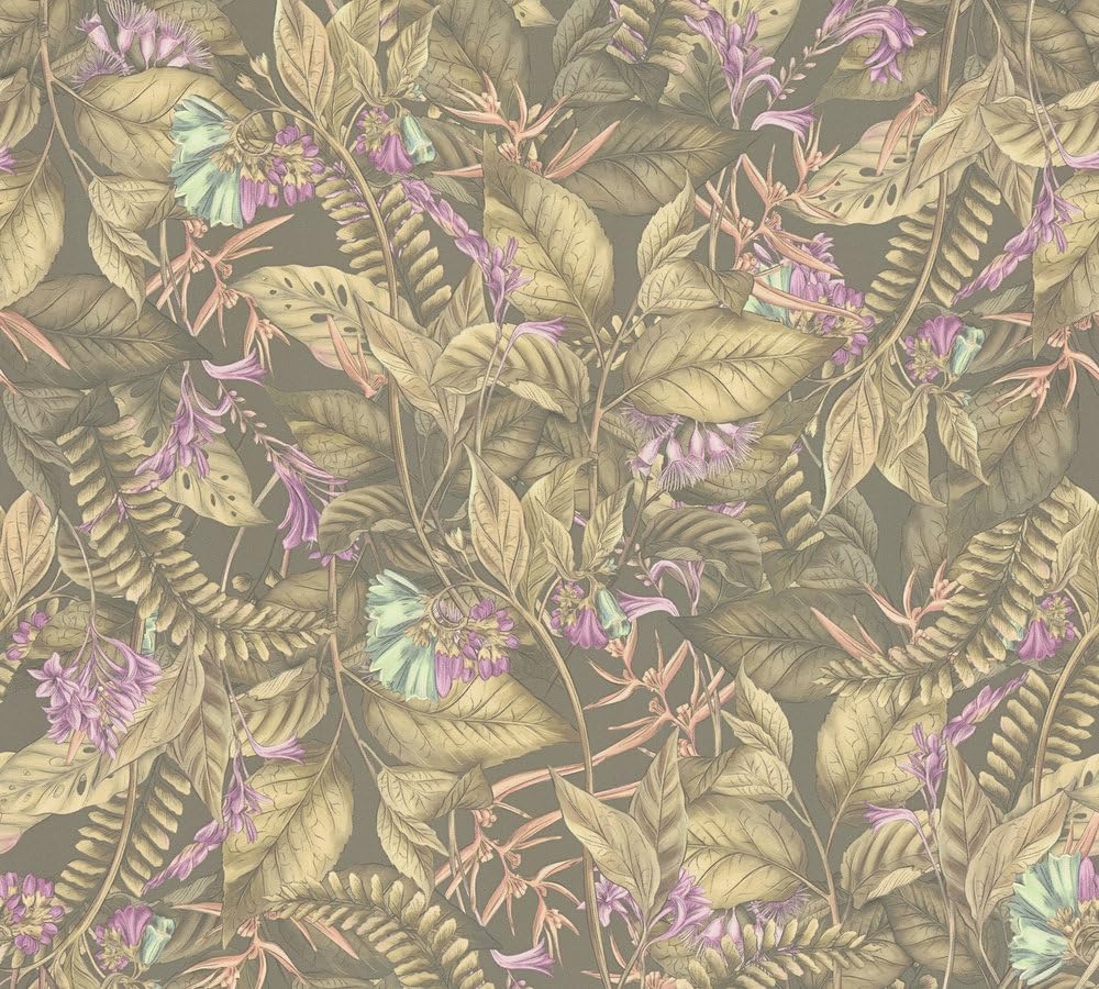 a-s-cr-ation-tapeten-394253-vliestapete-dschungel-braun-beige image 2
