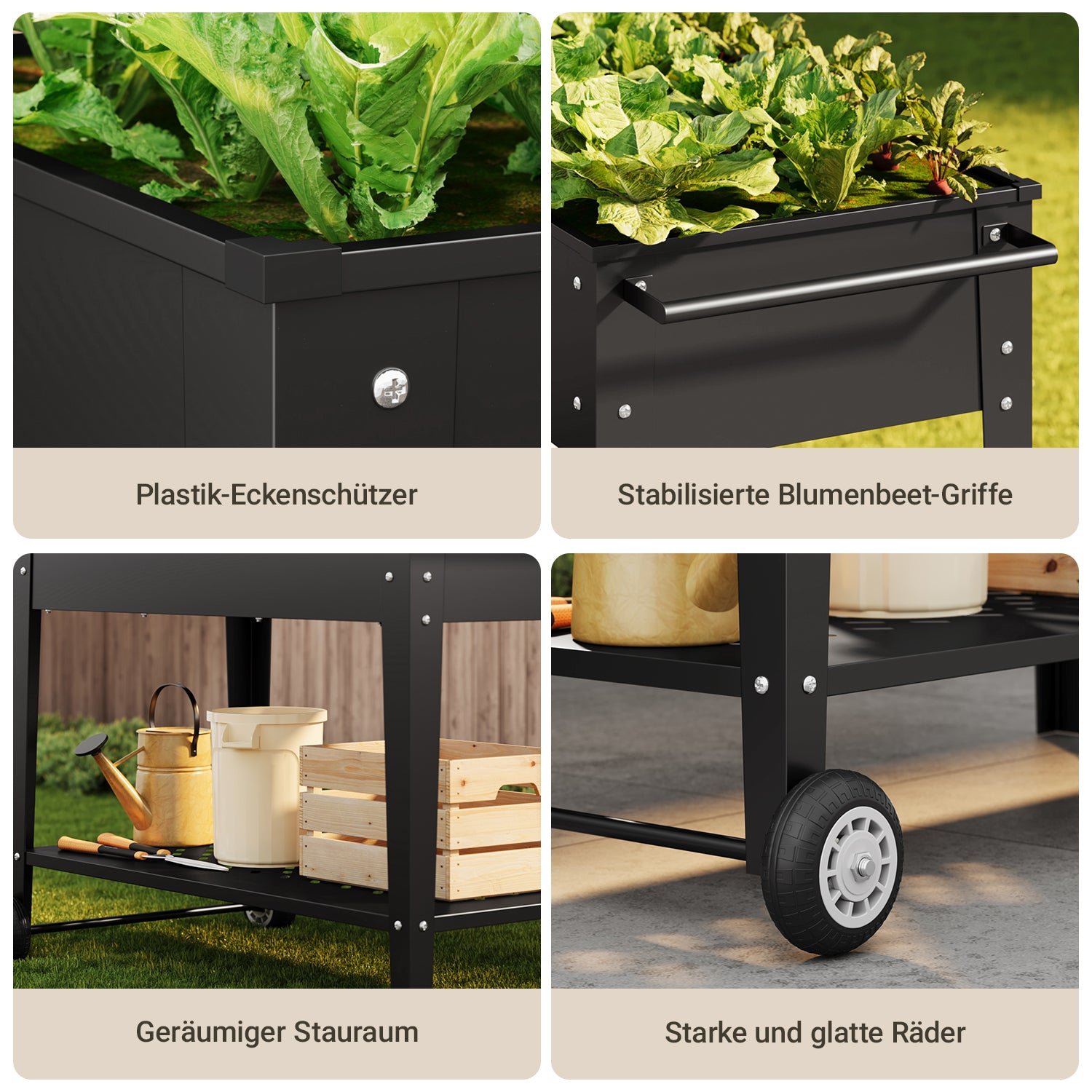 bealife-cc25-hochbeet-gartenwagen-schwarz-104x41-rollen image 4