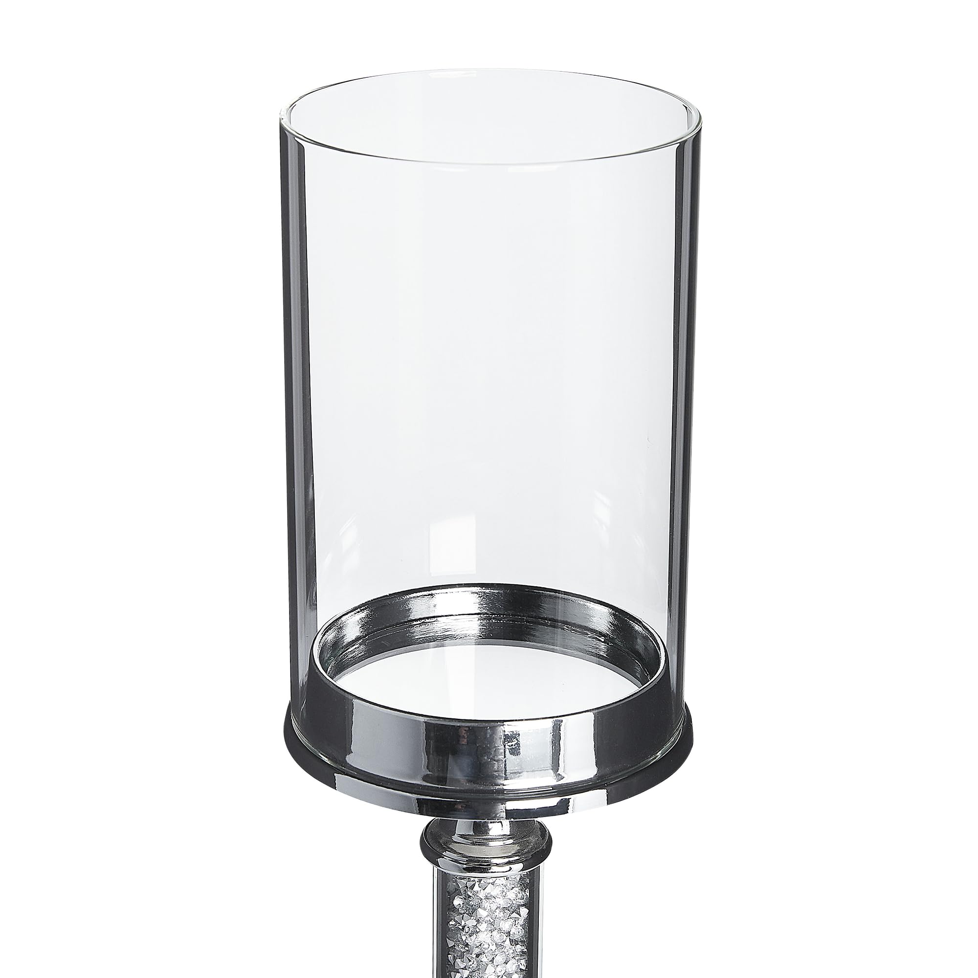 beliani-abbeville-kerzenst-nder-silber-41-cm-f-r-stumpenkerzen image 4