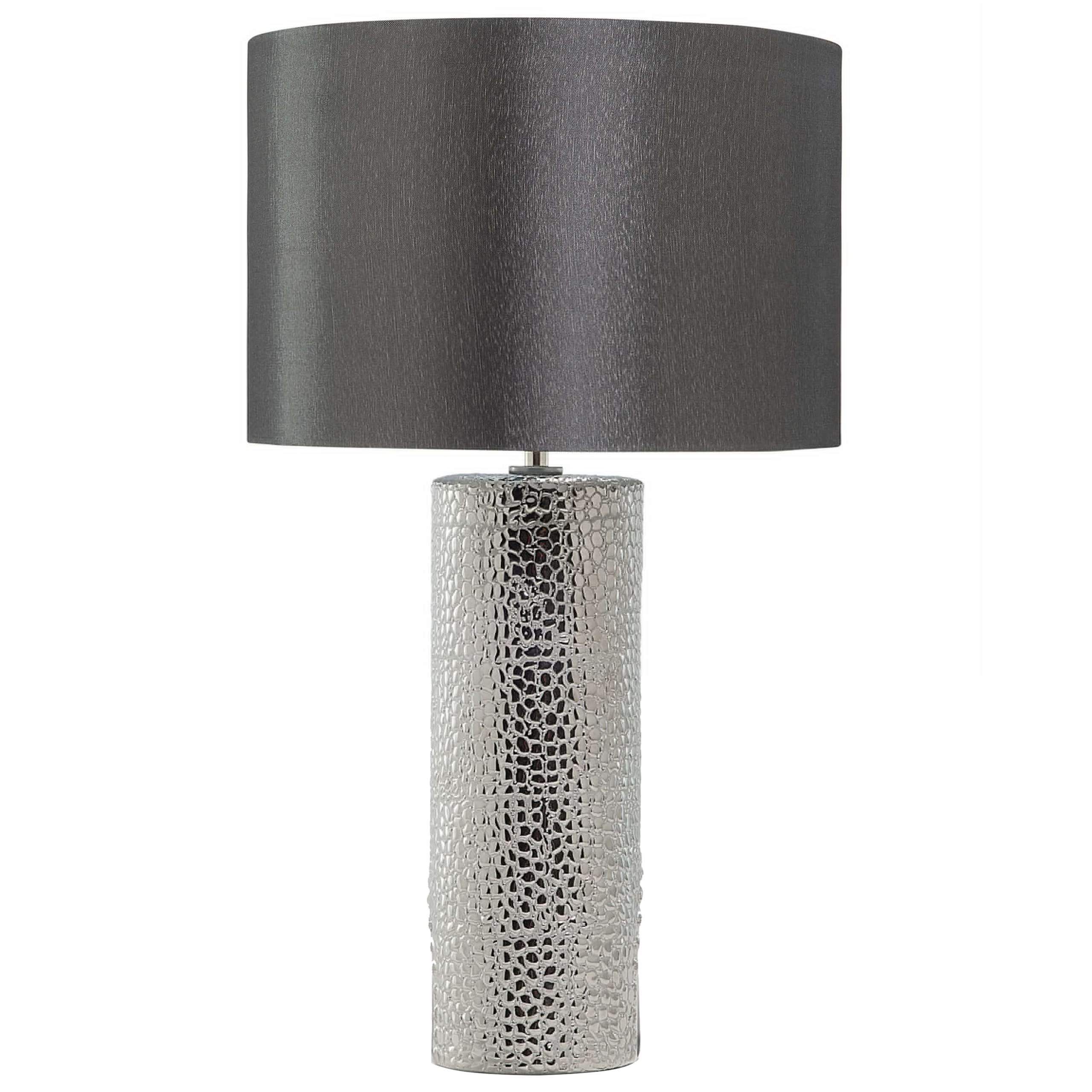 beliani-aiken-tischlampe-schwarz-silber-kunstseide-e27 image 4
