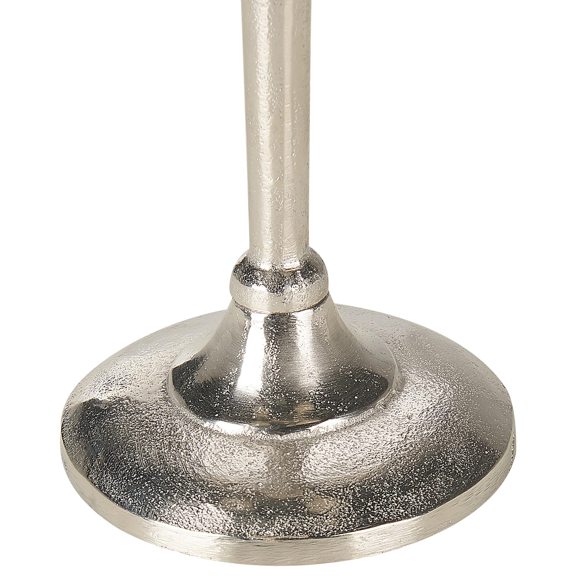 beliani-petra-kerzenst-nder-aluminium-silber-5-armig image 5