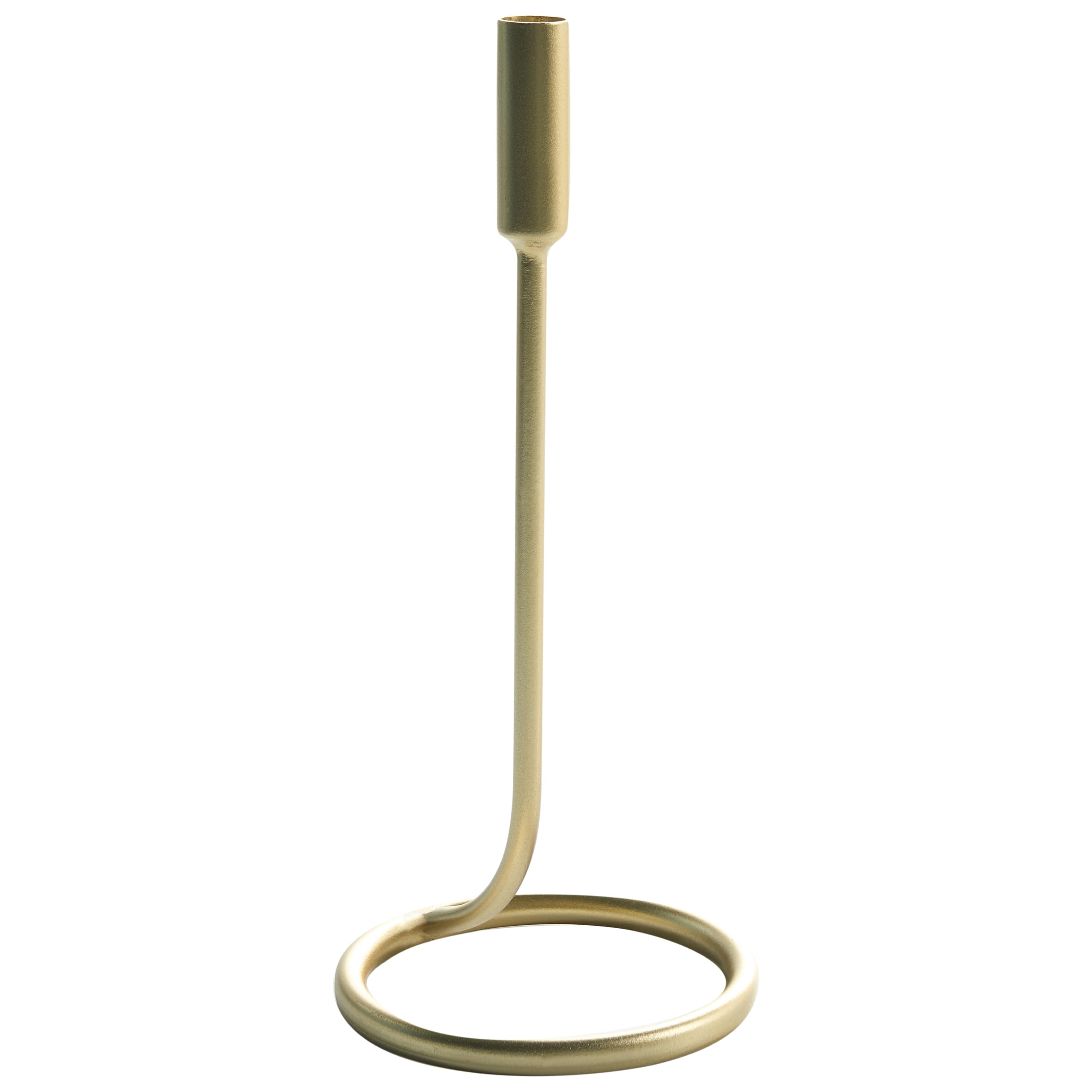 beliani-kerzenhalter-gold-metall-2er-set-19-28-cm-modern image 6