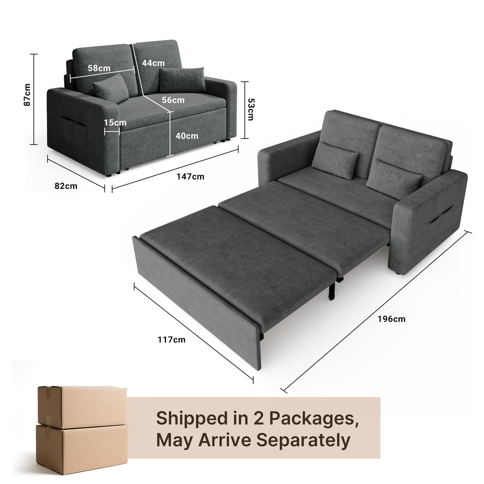 bealife-sofas-ar28-schlafsofa-dunkelgrau-150x82cm-chenille image 3