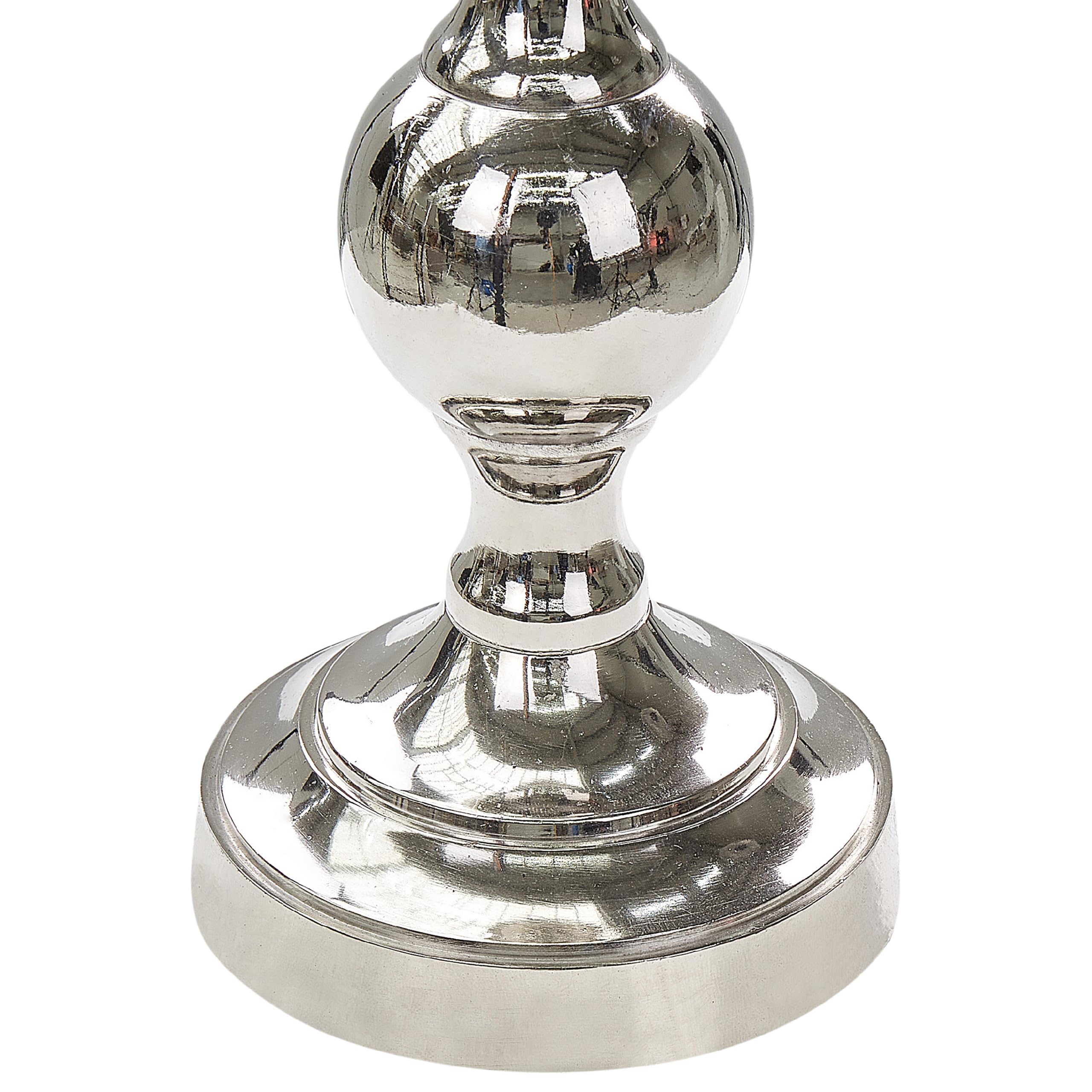 beliani-damru-kerzenst-nder-silber-2er-set-stumpenkerzen image 6