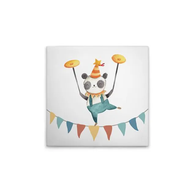 a-s-cr-ation-leinwandbild-zirkus-wimpel-30x30-cm-dd129377 image 1