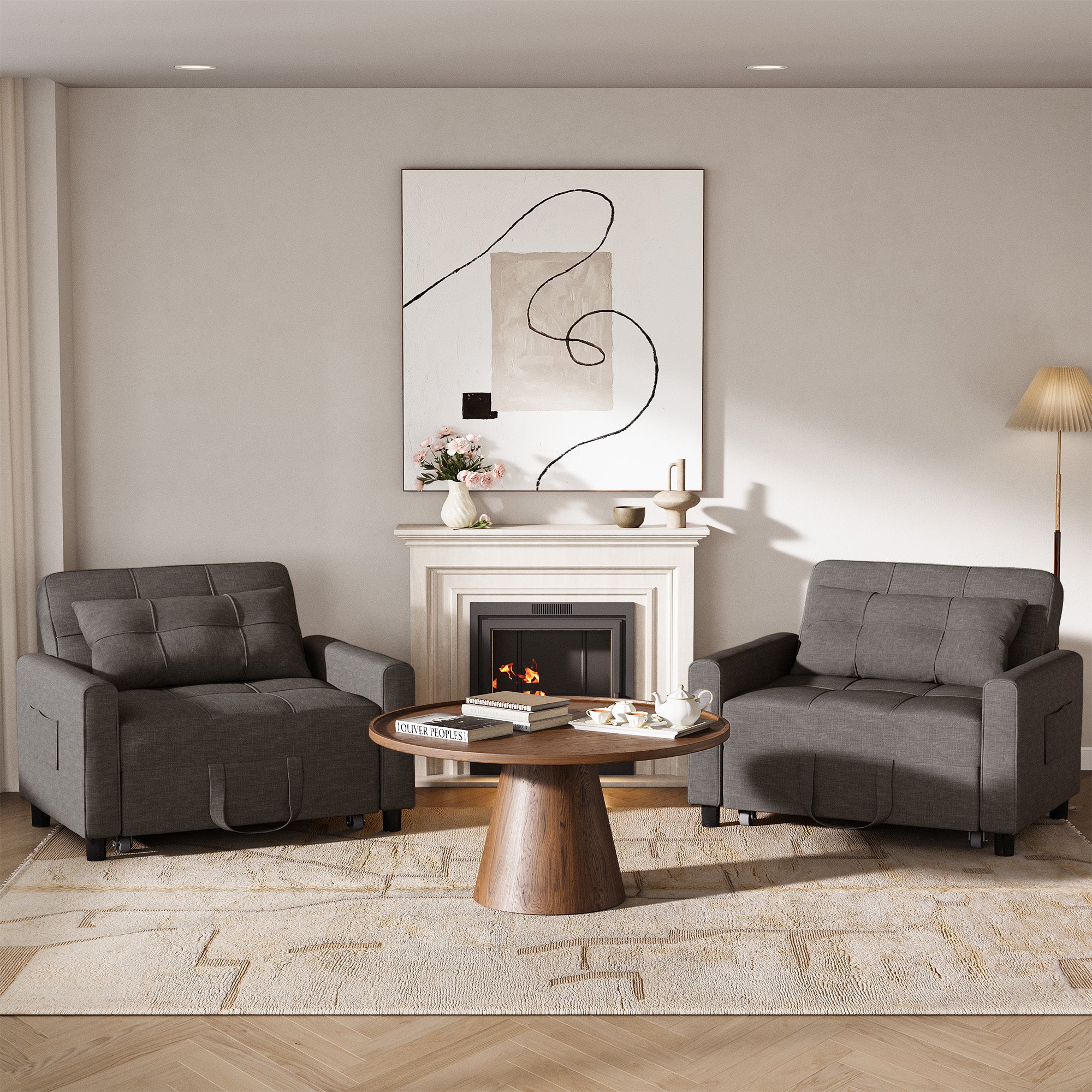 bealife-ar22-schlafsofa-dunkelgrau-191-cm-3-in-1-mit-rollen image 7